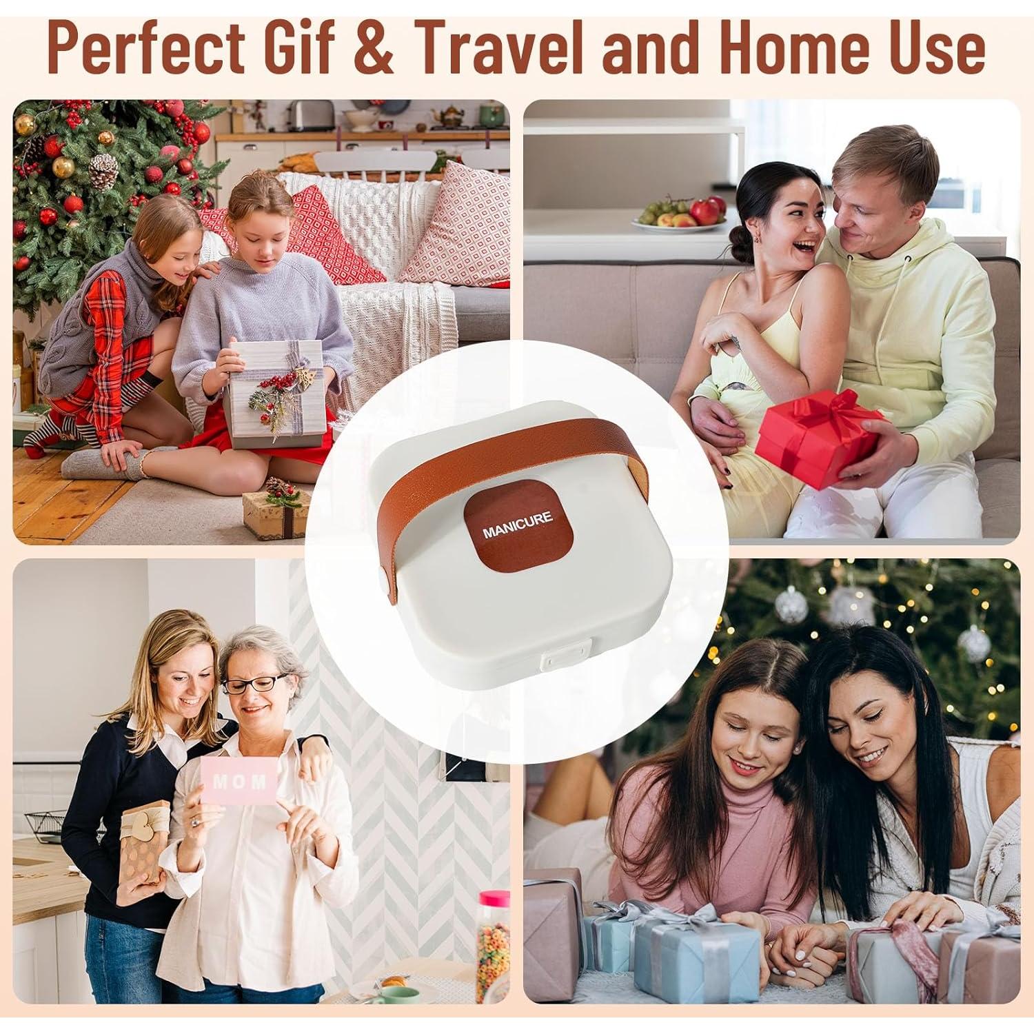 Juego de Cortauñas 7 Piezas SHANCHAHUA Acero Inoxidable