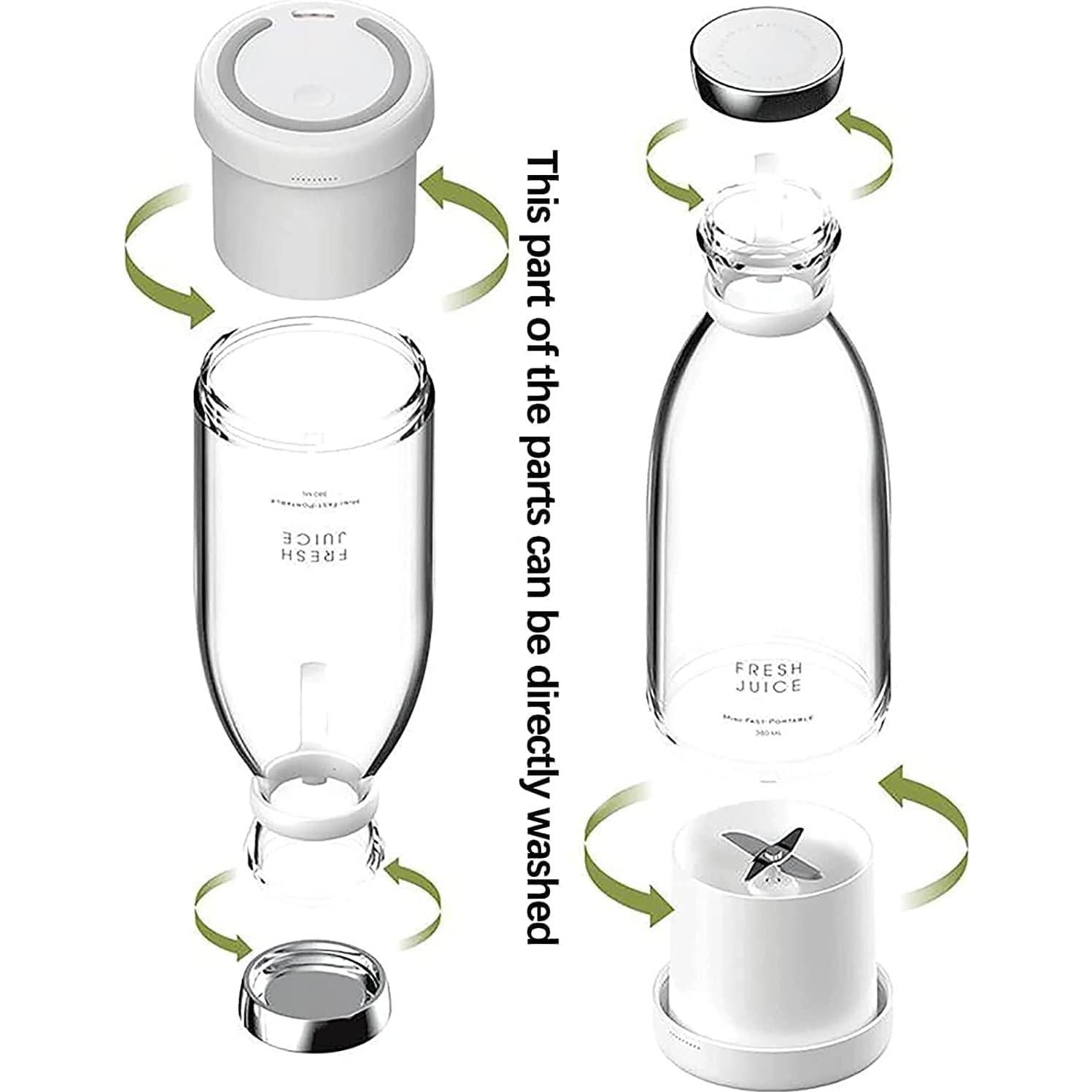 Licuadora Portátil OTPEIR 350ml Cuchillas Acero Inoxidable