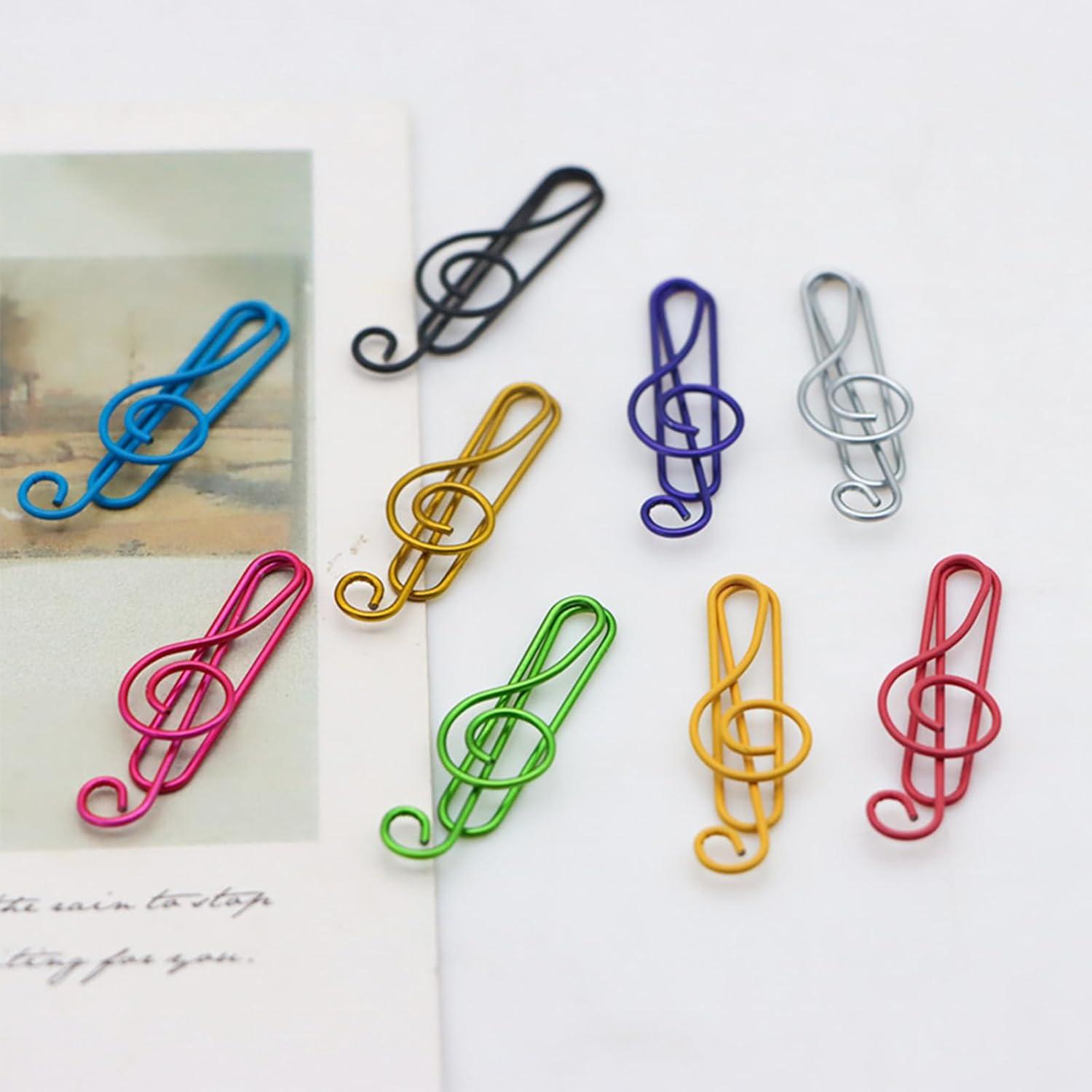 Clip de Papel Grande Makanu 40mm Multicolores 50 Pcs