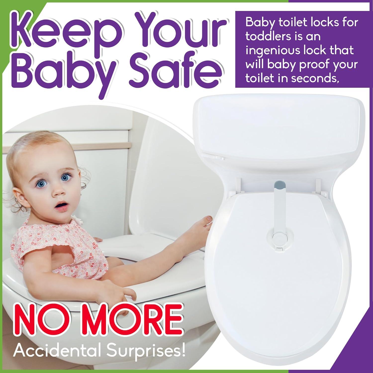 Cerradura de Seguridad para Inodoro Mars Baby - Fácil Instalación