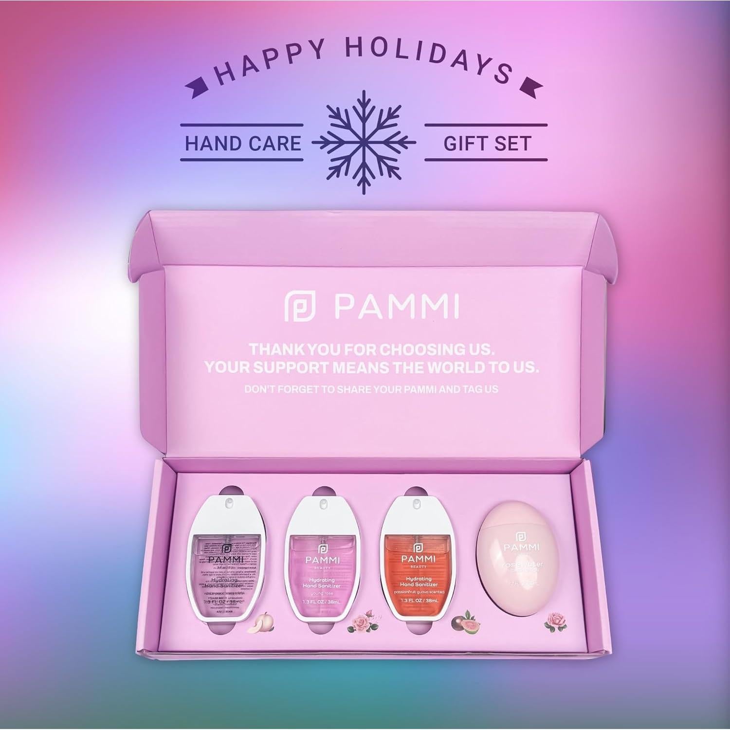 Spray Desinfectante de Manos PAMMI Tamaño Viaje 5 Aromas