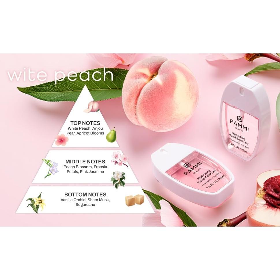 Spray Desinfectante de Manos PAMMI 5 Aromas Tamaño Viaje