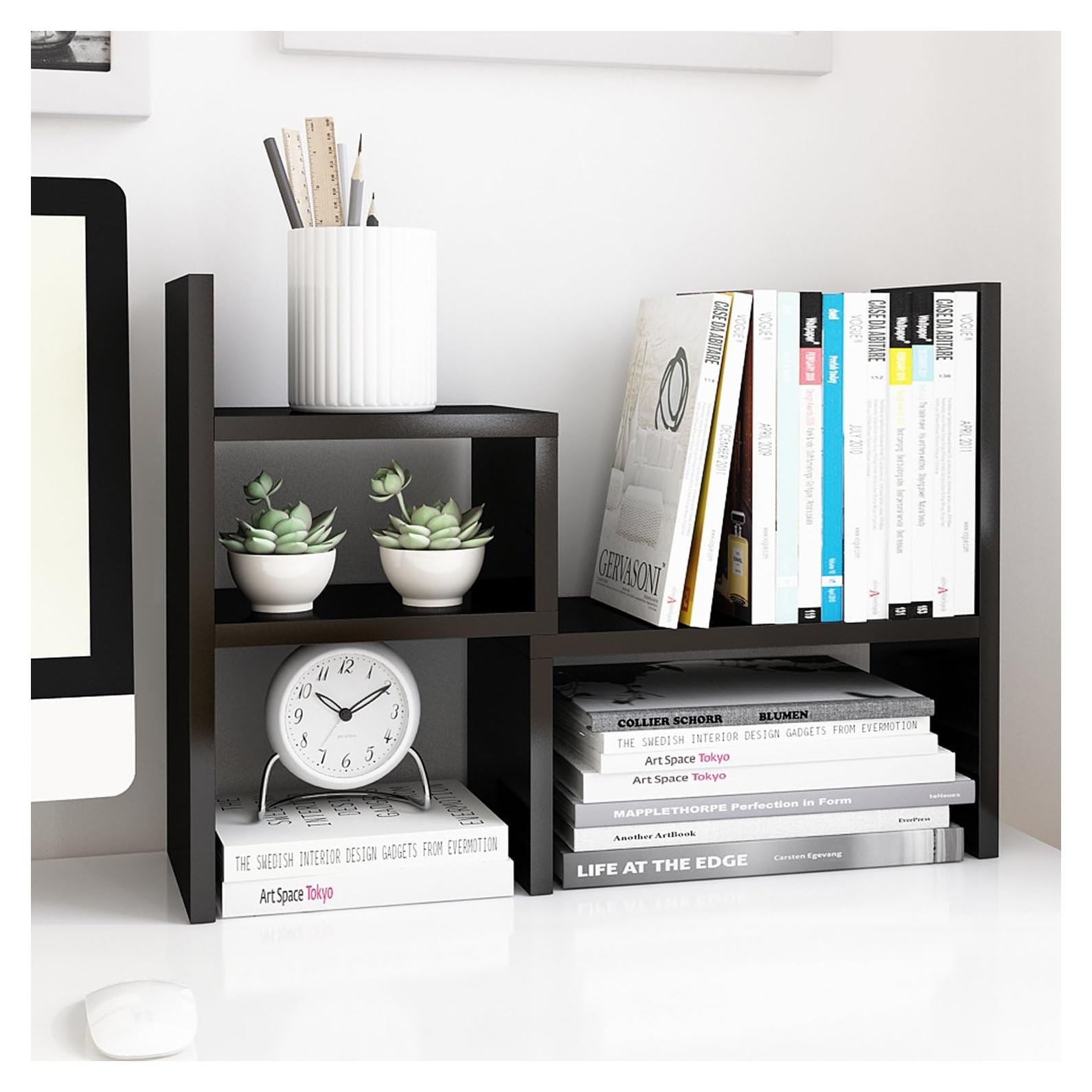 Organizador de Escritorio Jerry & Maggie Ajustable Madera Natural