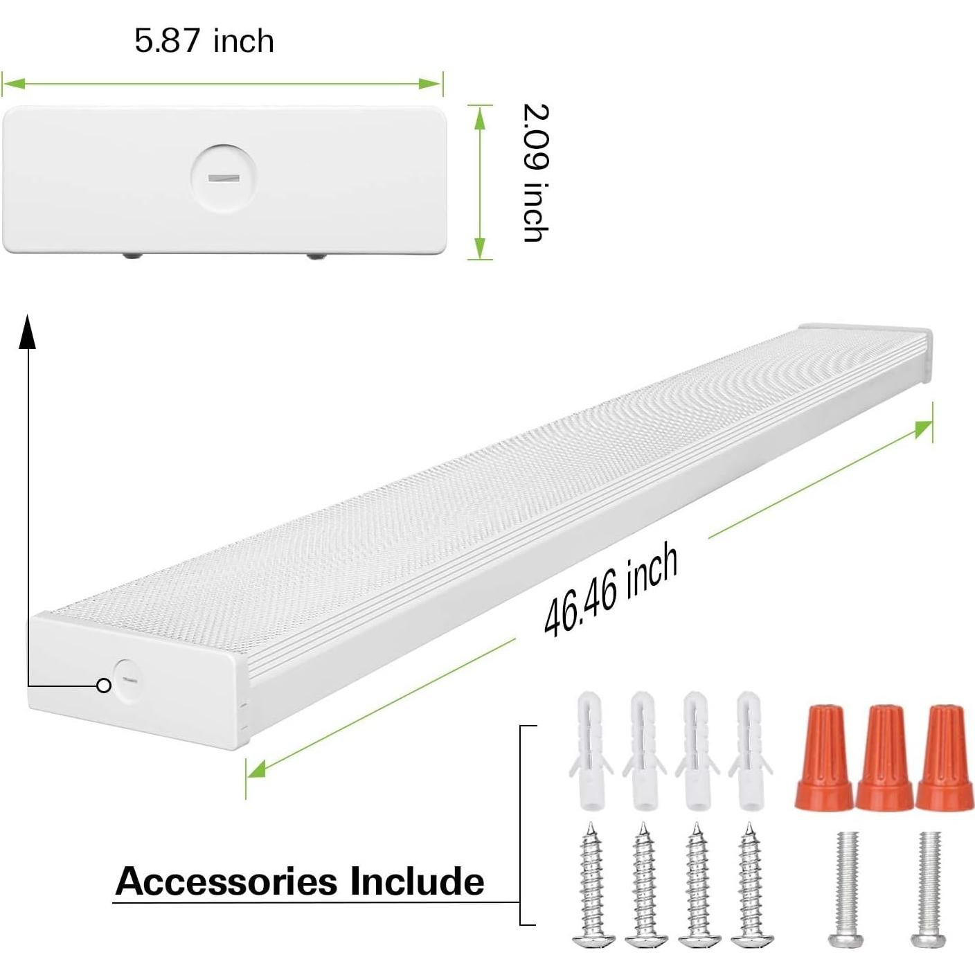 Luz LED Envolvente Hykolity 4FT 40W 4400lm 4000K ETL