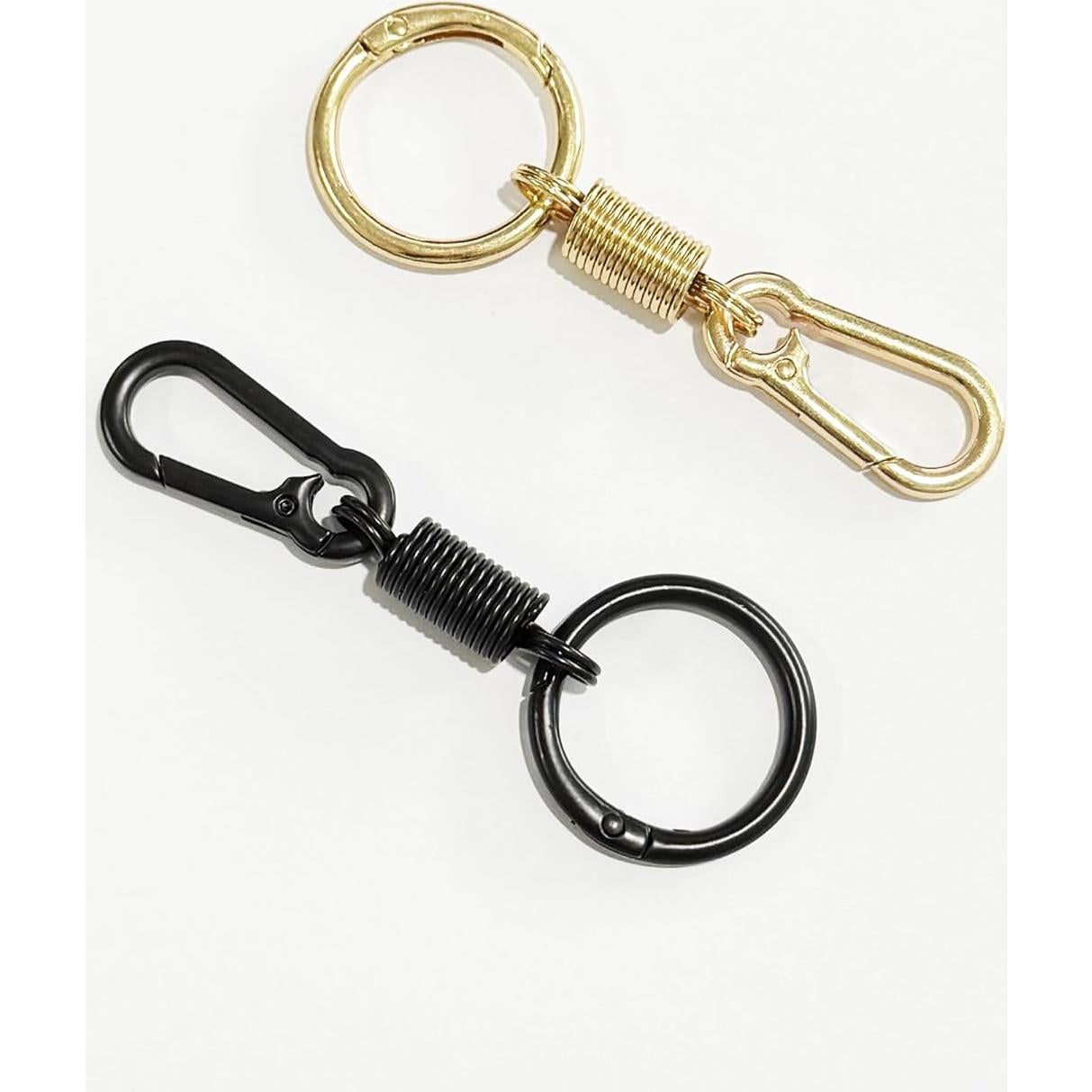 Organizador de llaves de metal zinc 9.2cm - Clip compacto