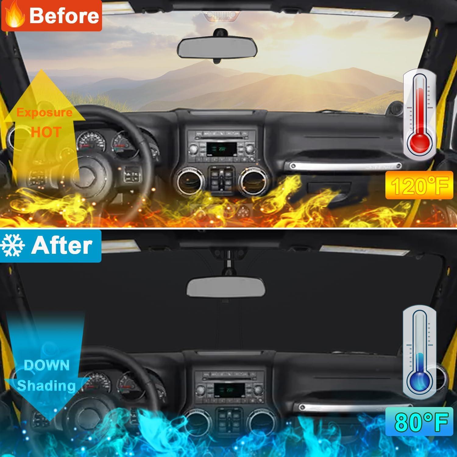 Protector Solar Parabrisas Jeep Wrangler JK 2007-2018 PIMCAR