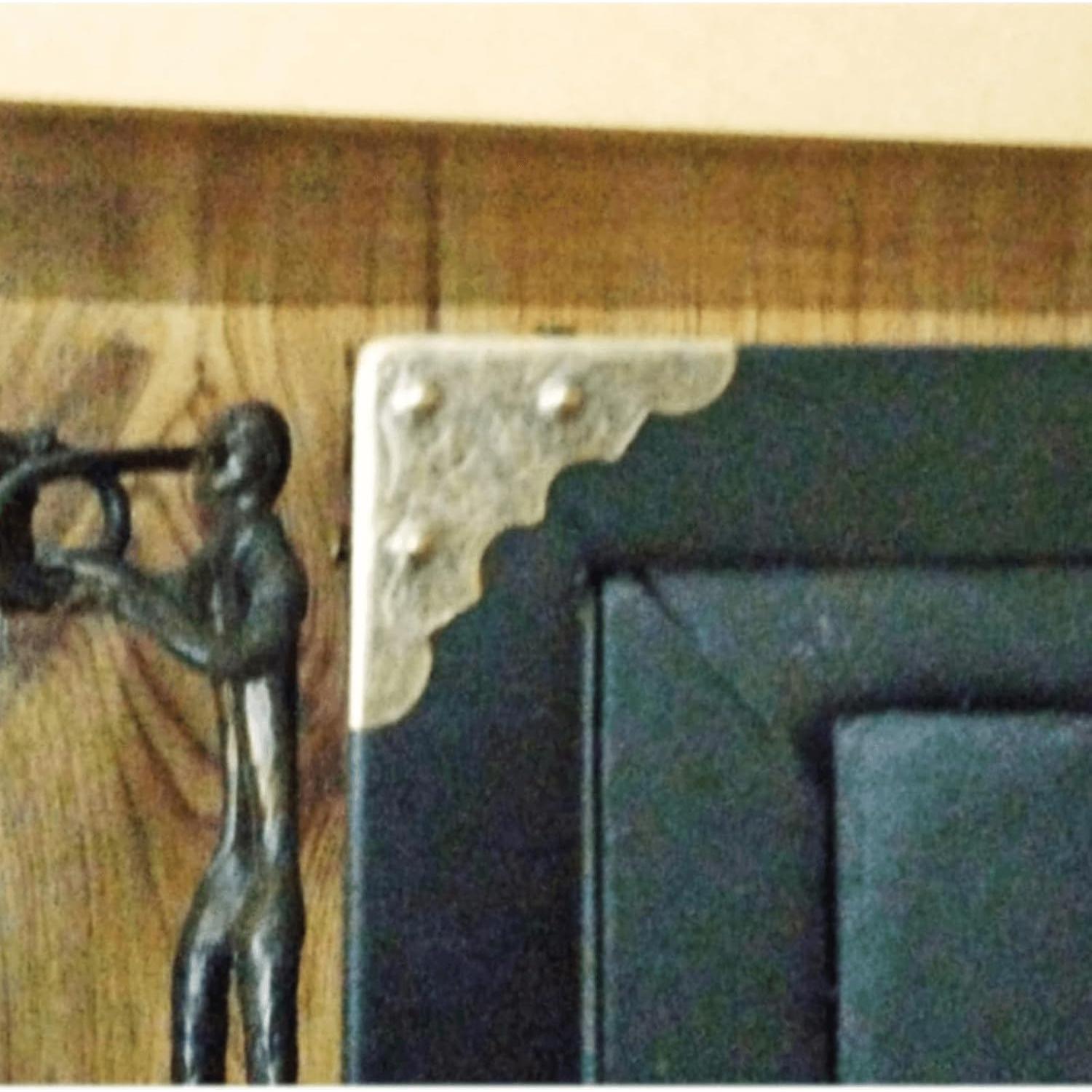 Protector de Esquinas de Latón Antiguo Dophee 8 Piezas