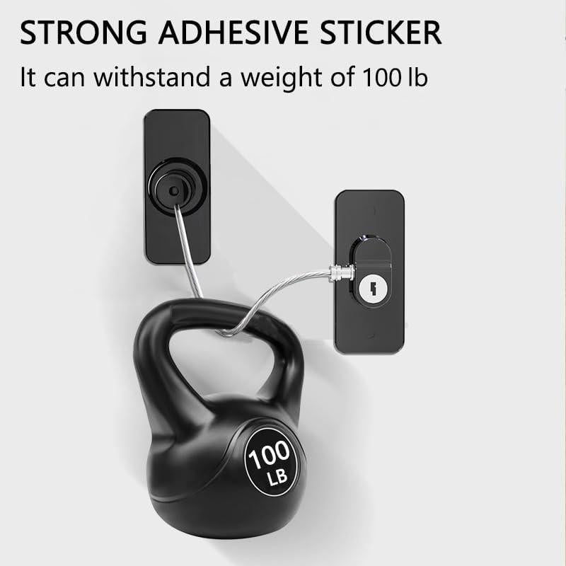 Cerradura de Refrigerador KIZZHISI 2 Paquete con Llaves