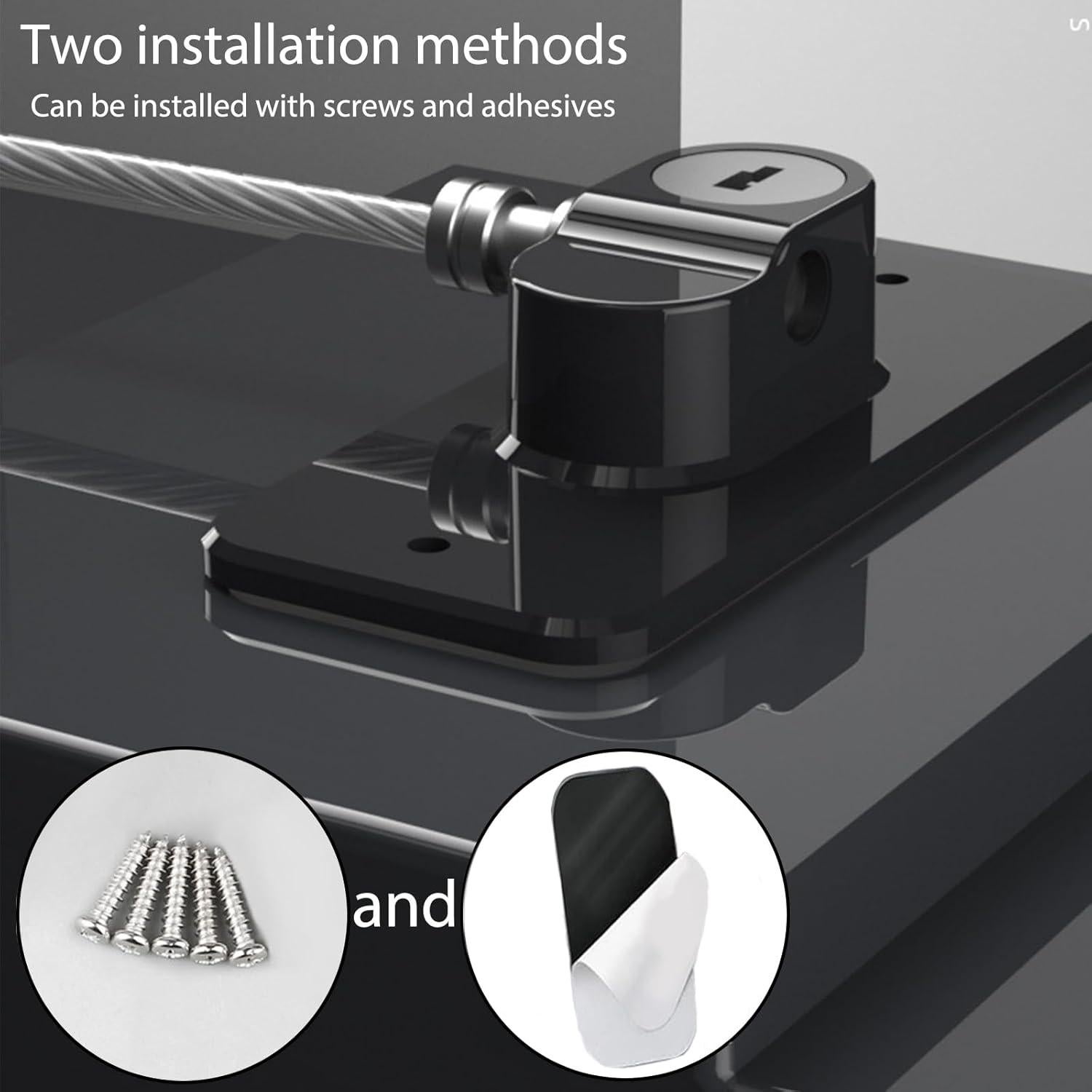 Cerradura de Refrigerador KIZZHISI 2 Paquete con Llaves