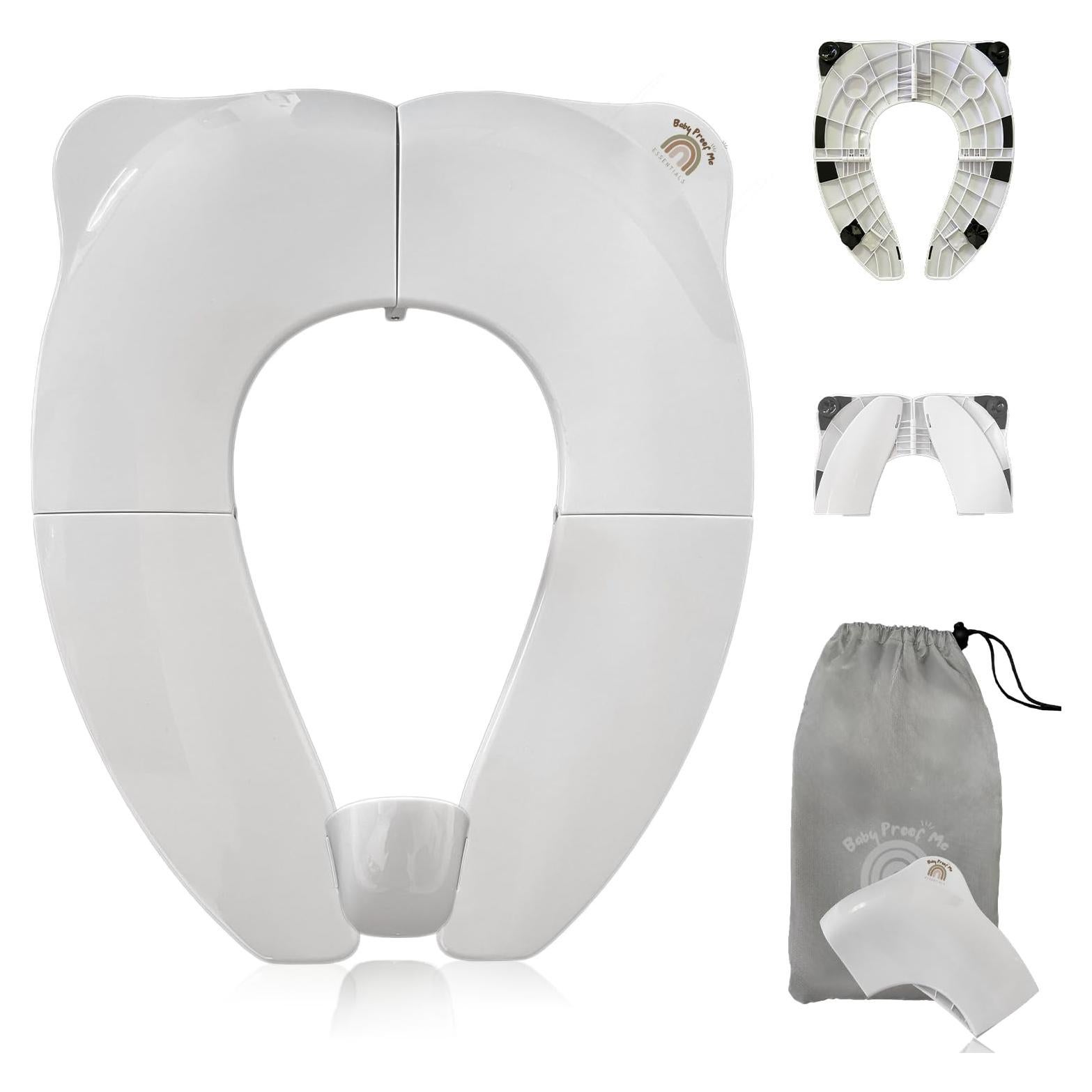 Asiento de Entrenamiento Plegable Baby Proof Me - Blanco