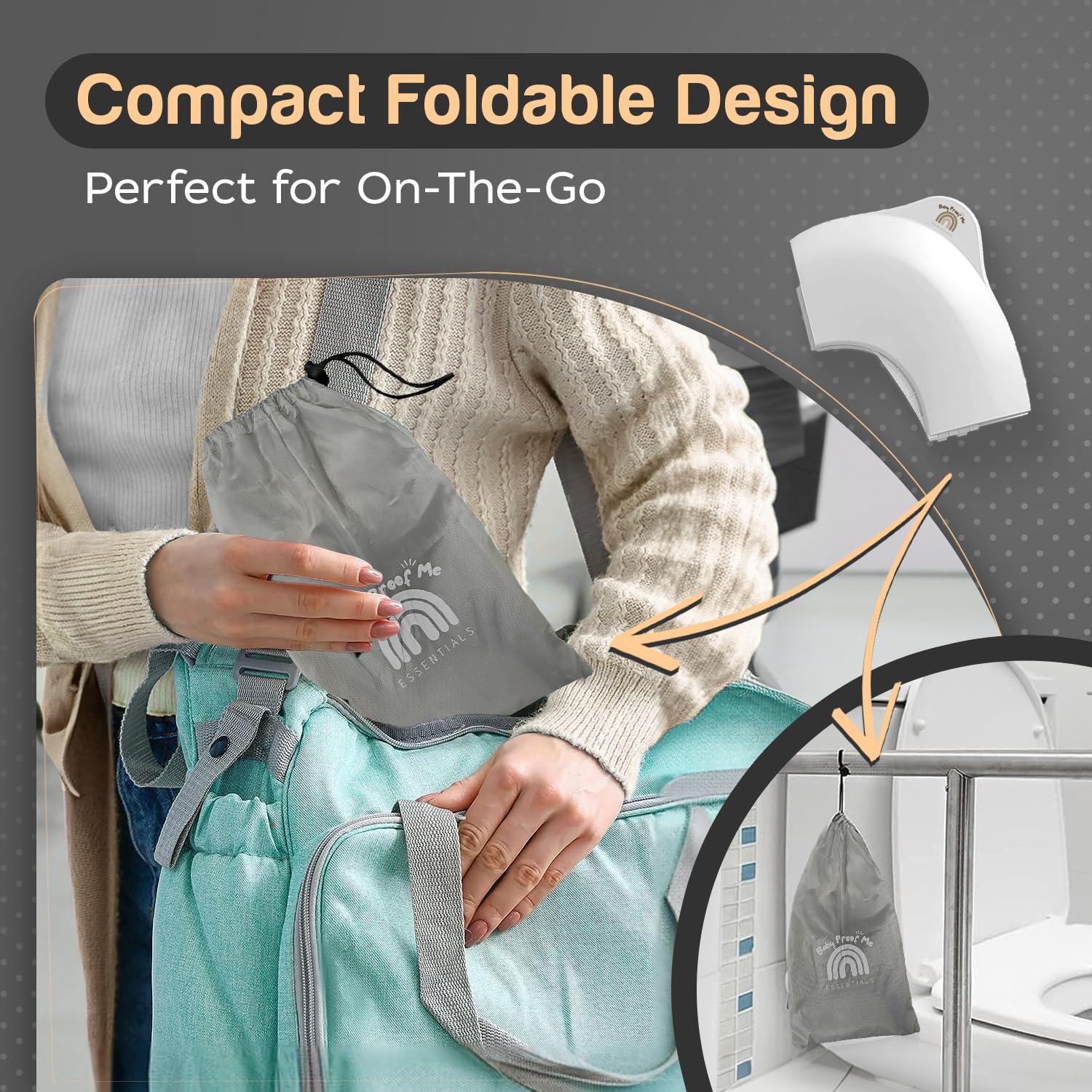 Asiento de Entrenamiento Plegable Baby Proof Me - Blanco