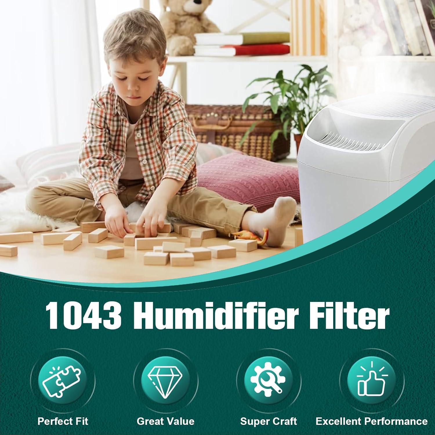 Filtro de Humidificador ROMON 1043 para Essick Air y Bemis