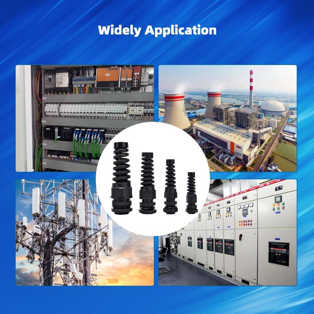 Conector de Alivio de Tensión CGELE NPT 1/2" Paquete de 2