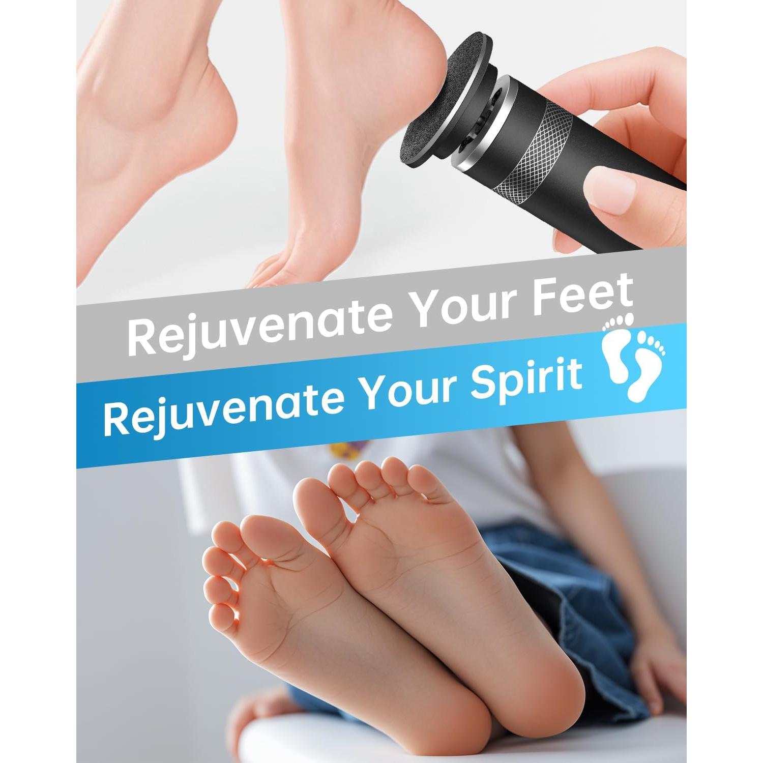 Removedor de Callos Eléctrico Tohecu FCM-08 Negro con 60 Discos