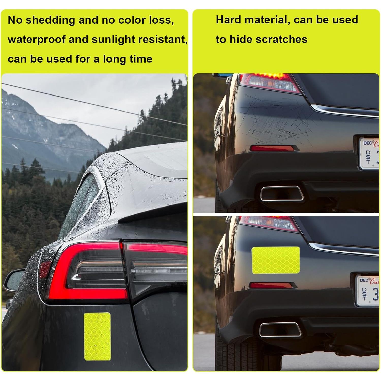 42 Calcomanías Reflectantes DXMWWTP para Bicicleta y Casco