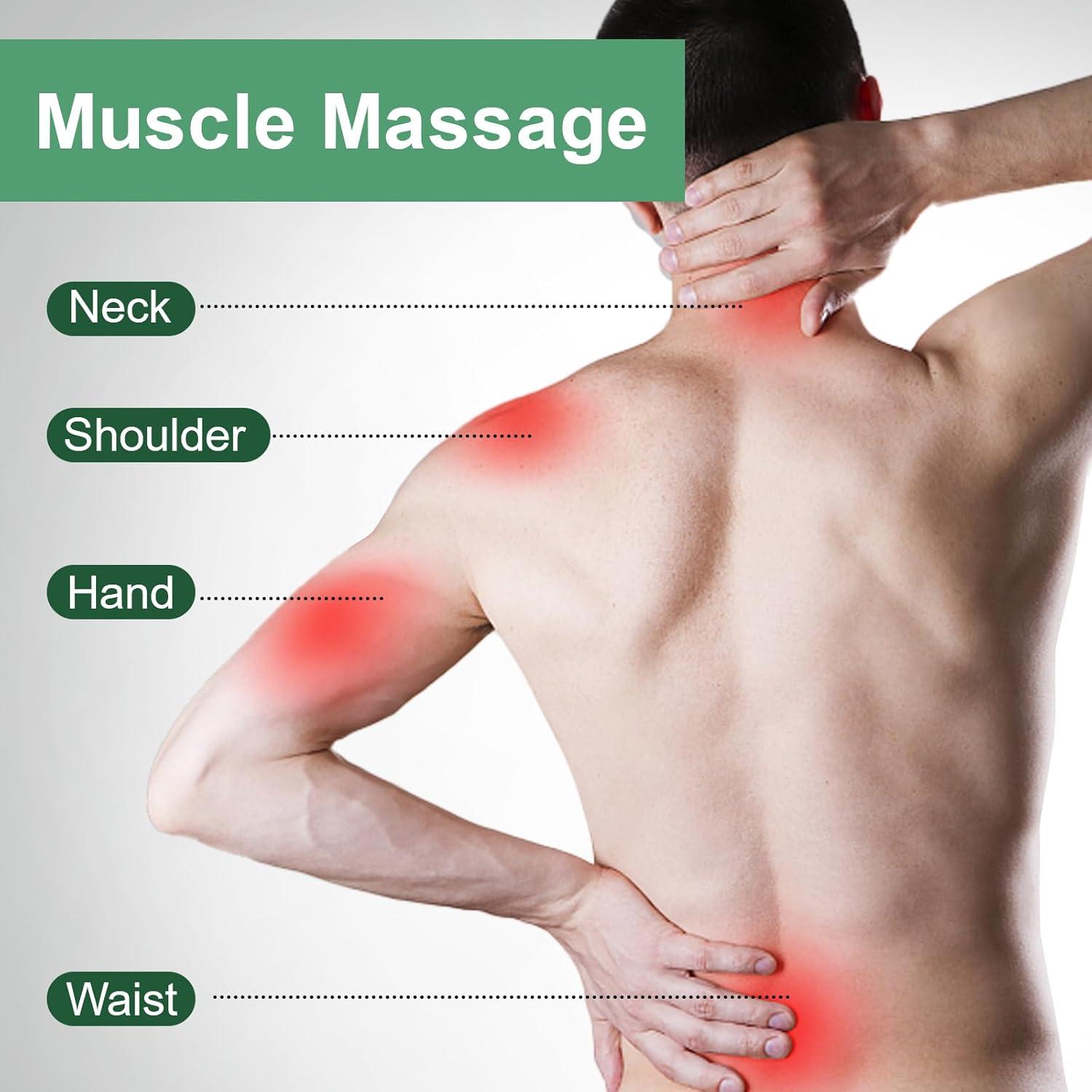 Pelota de Corcho COENGWO para Masaje y Terapia - 6.1 cm