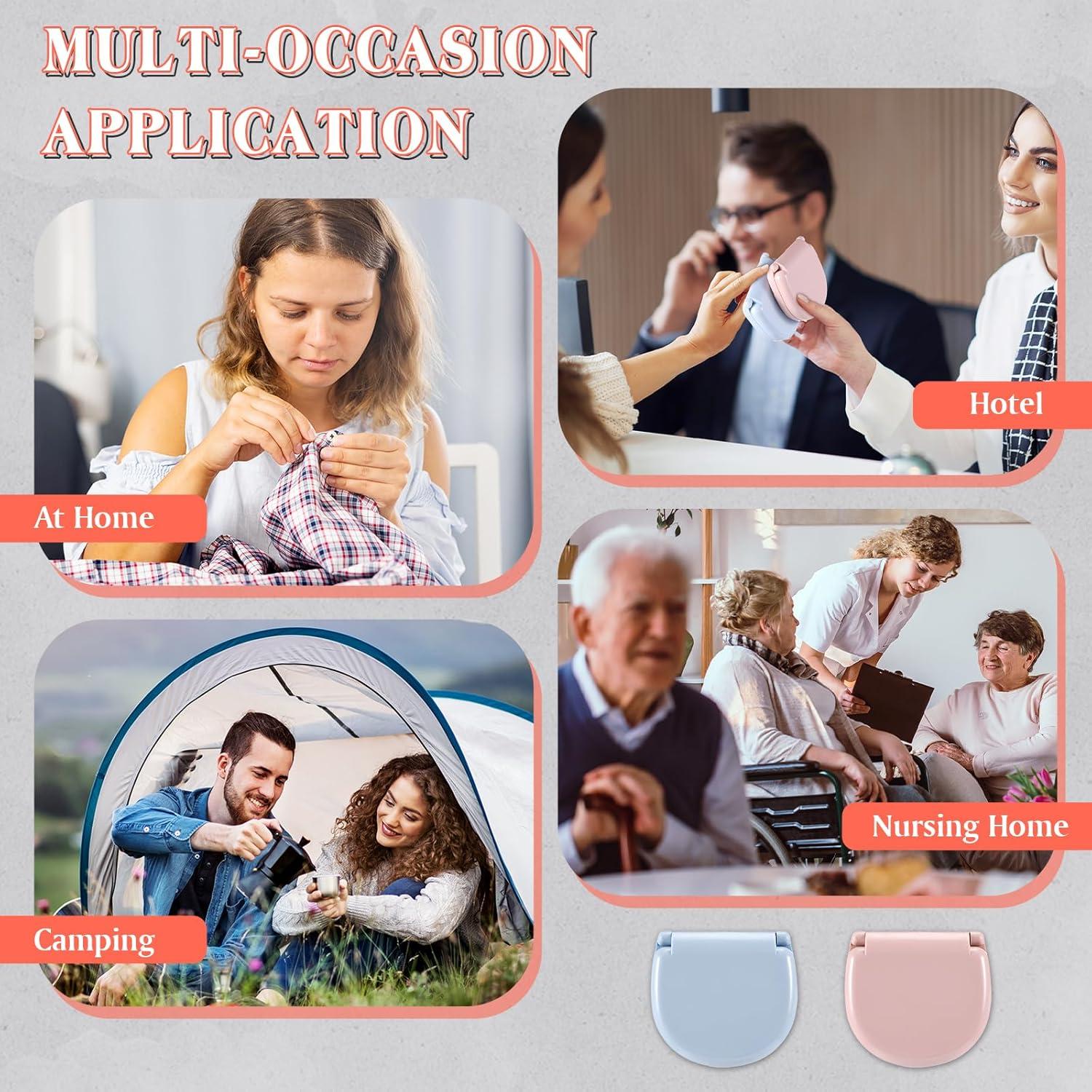 Kit de Costura de Viaje Yuxung 10 Piezas Portátil 7x6.5cm