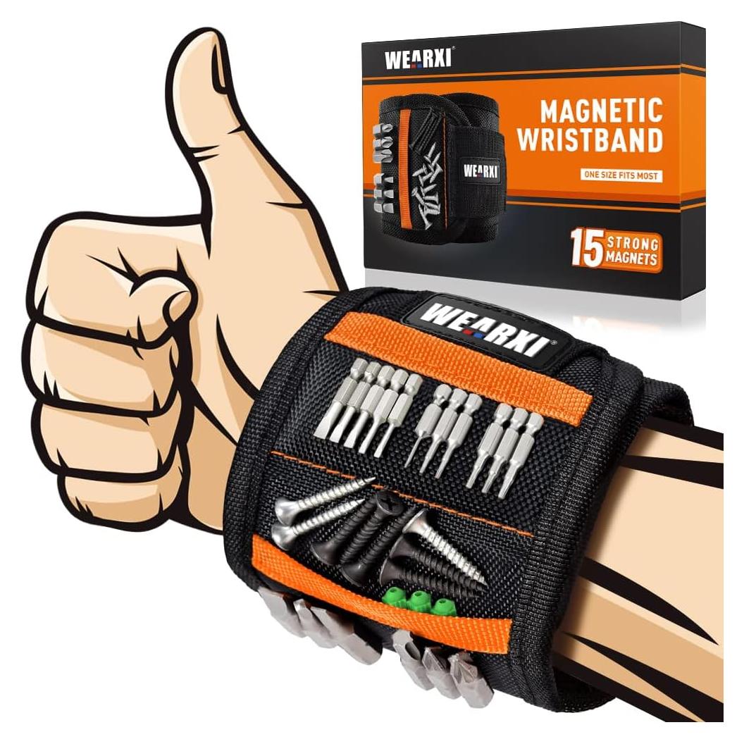 WEARXI Pulsera Magnética Ajustable para Hombres - Regalo Único