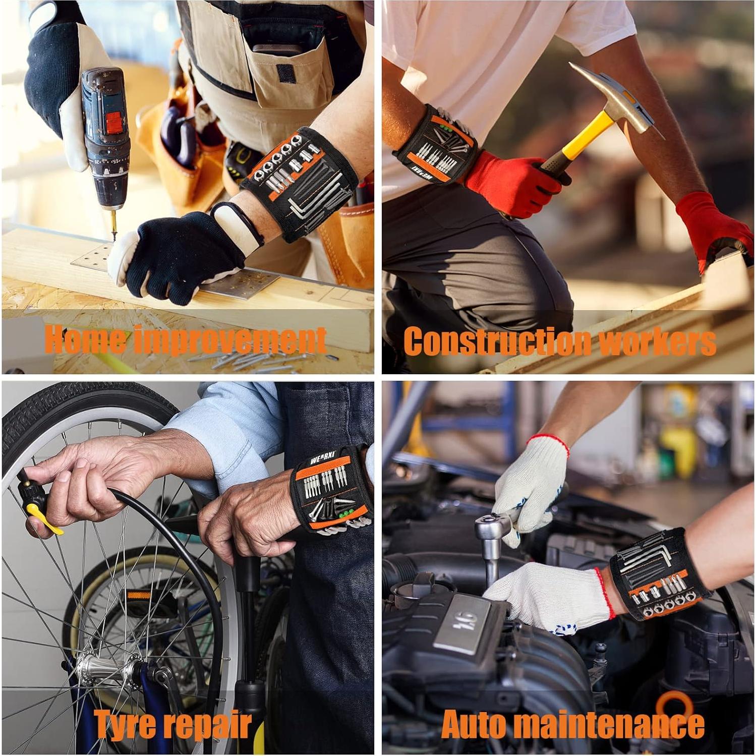 WEARXI Pulsera Magnética Ajustable para Hombres - Regalo Único