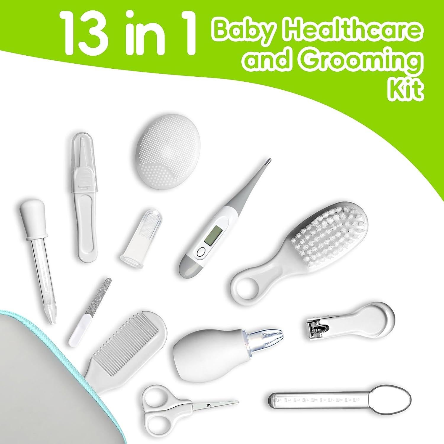 Kit de Cuidado para Bebés UHFi 13 en 1 Portátil Gris