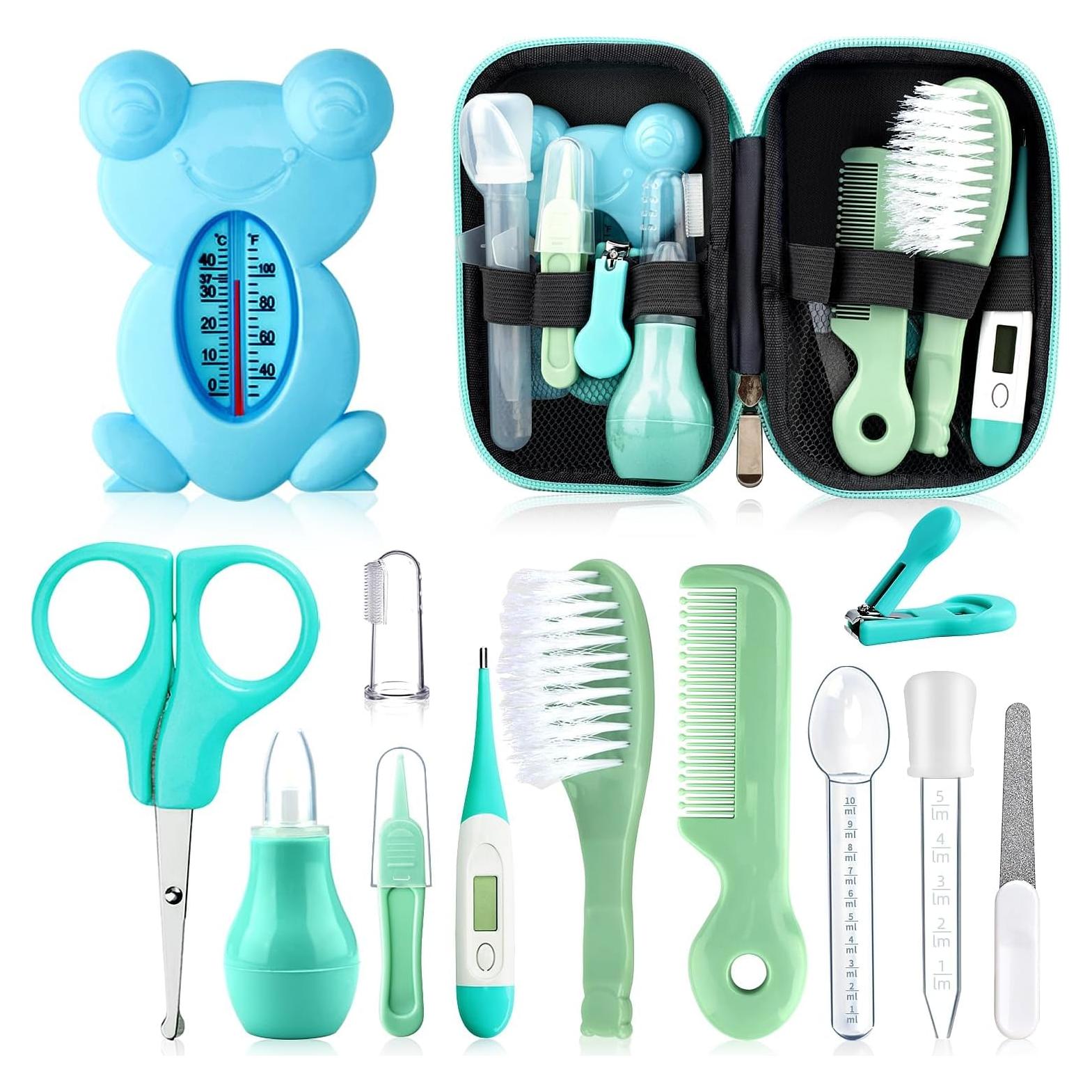 Kit de Cuidado para Bebés UHFi - Cepillo, Peine, Cortauñas y Más