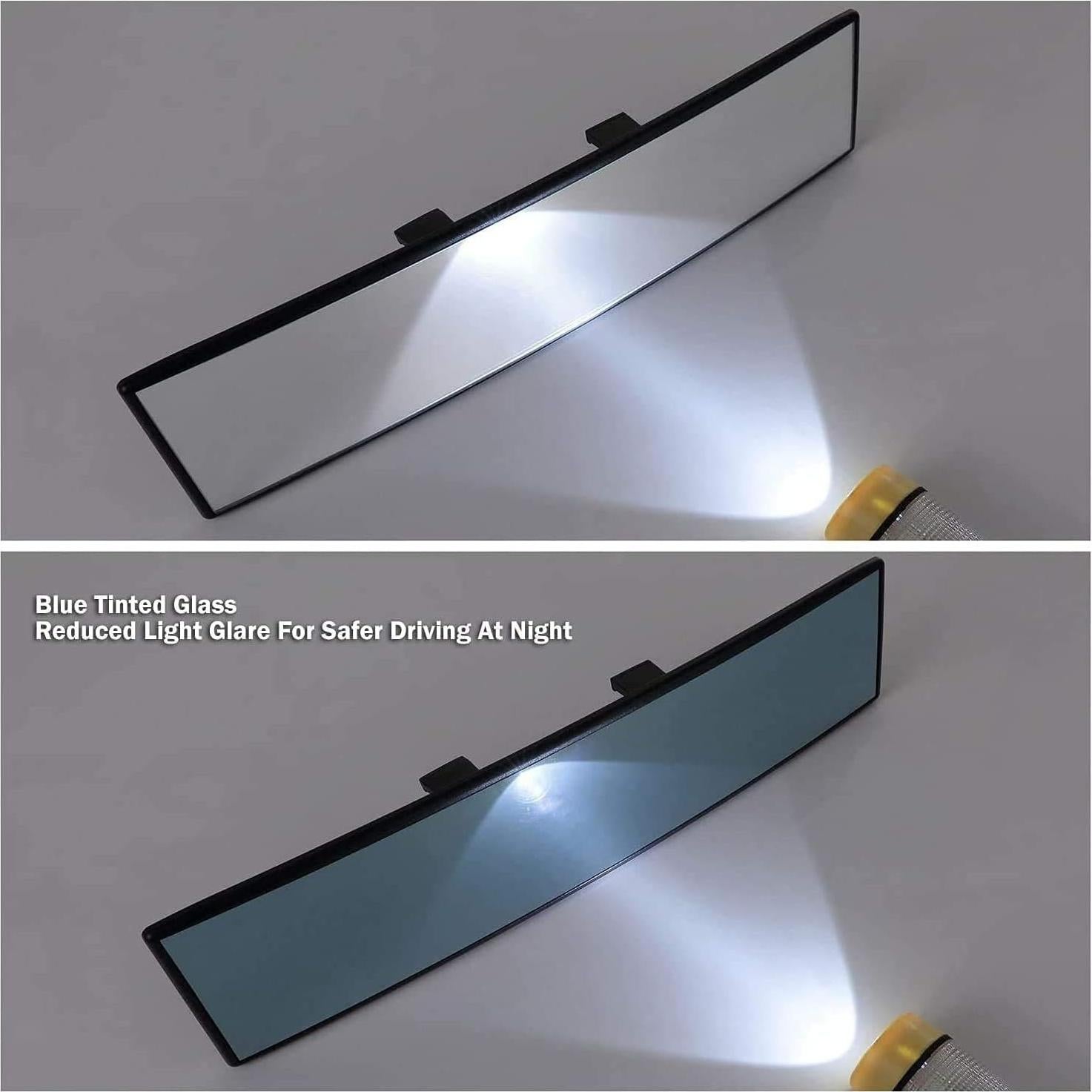 Espejo Retrovisor Panorámico Verivue 30.5x7.6 cm Antirreflejo