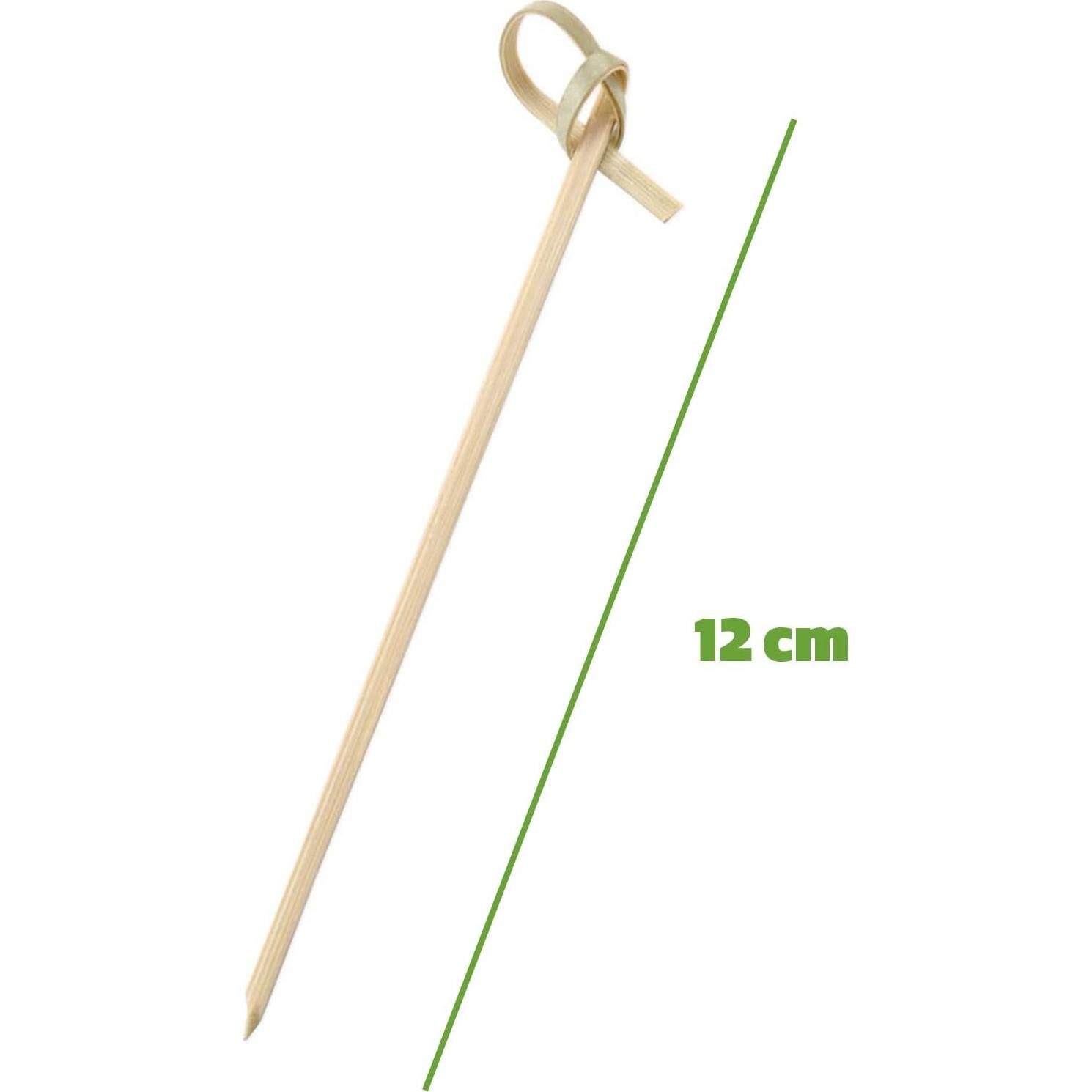 Palillos de Nudos de Bambú GUSTO 12.07 cm - 300 Unidades
