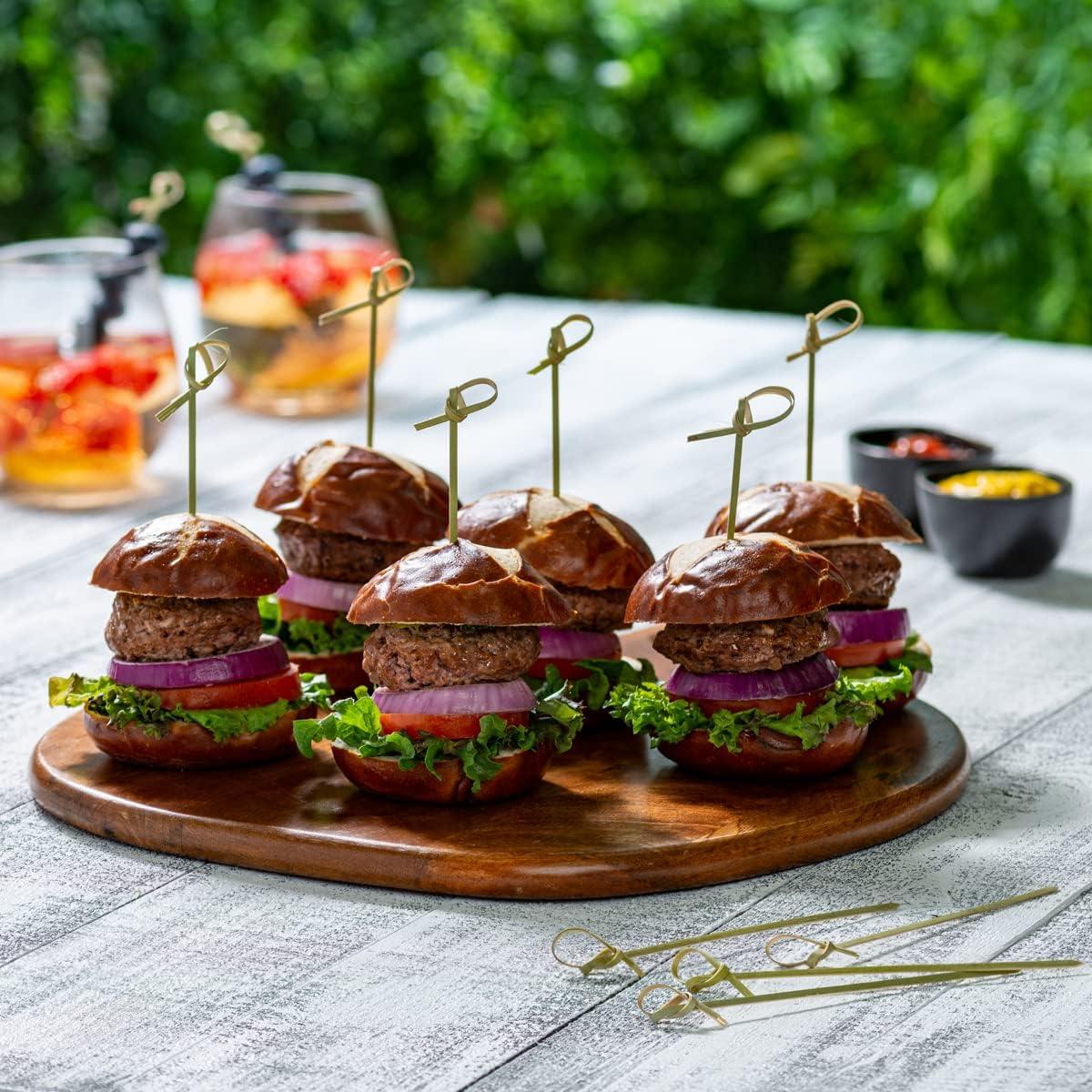 Palillos de Nudos de Bambú GUSTO 12.07 cm - 300 Unidades