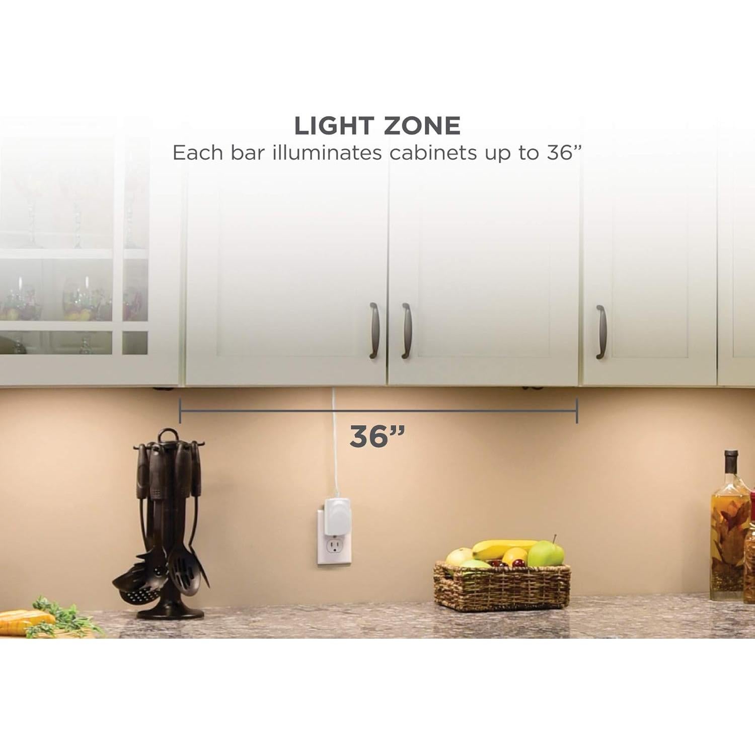 Kit de Iluminación LED Black+Decker 3 Barras 22,86 cm 15W