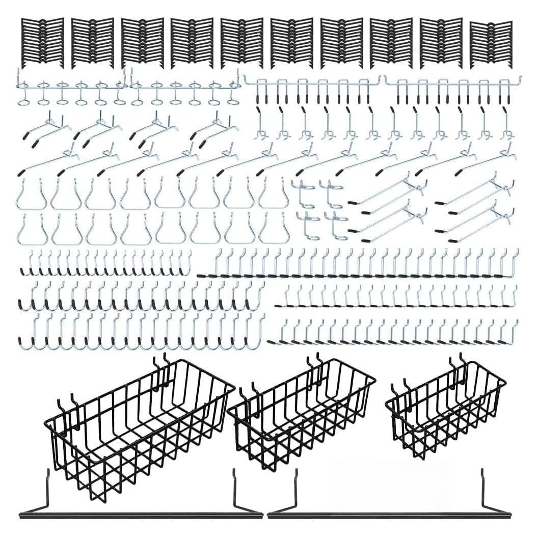 Kit Organizador de Accesorios para Tablero de Clavos Daanxw 310PCS