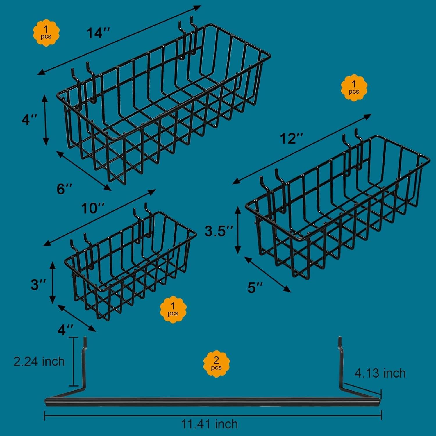 Kit Organizador de Accesorios para Tablero de Clavos Daanxw 310PCS