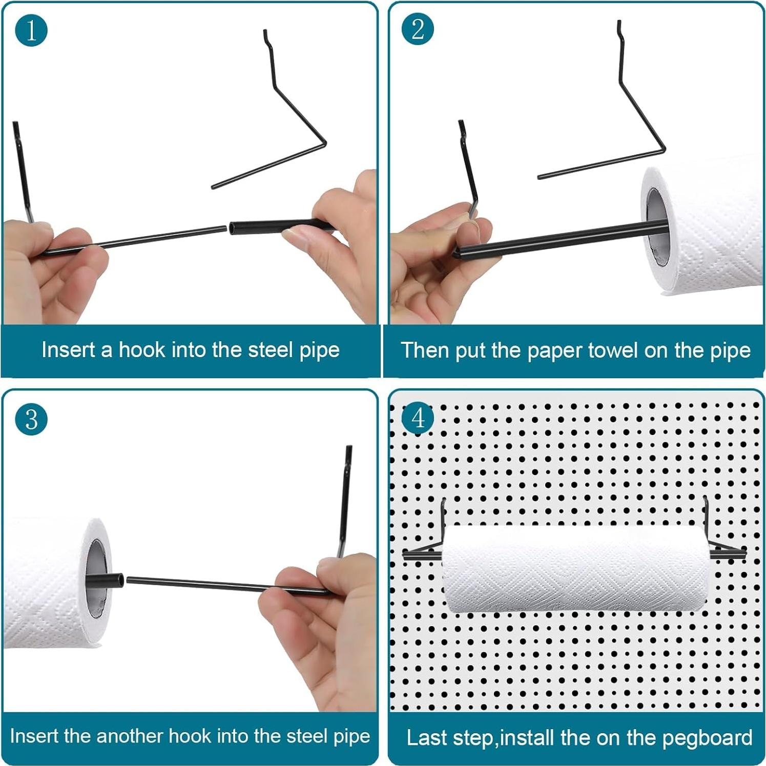 Kit Organizador de Accesorios para Tablero de Clavos Daanxw 310PCS