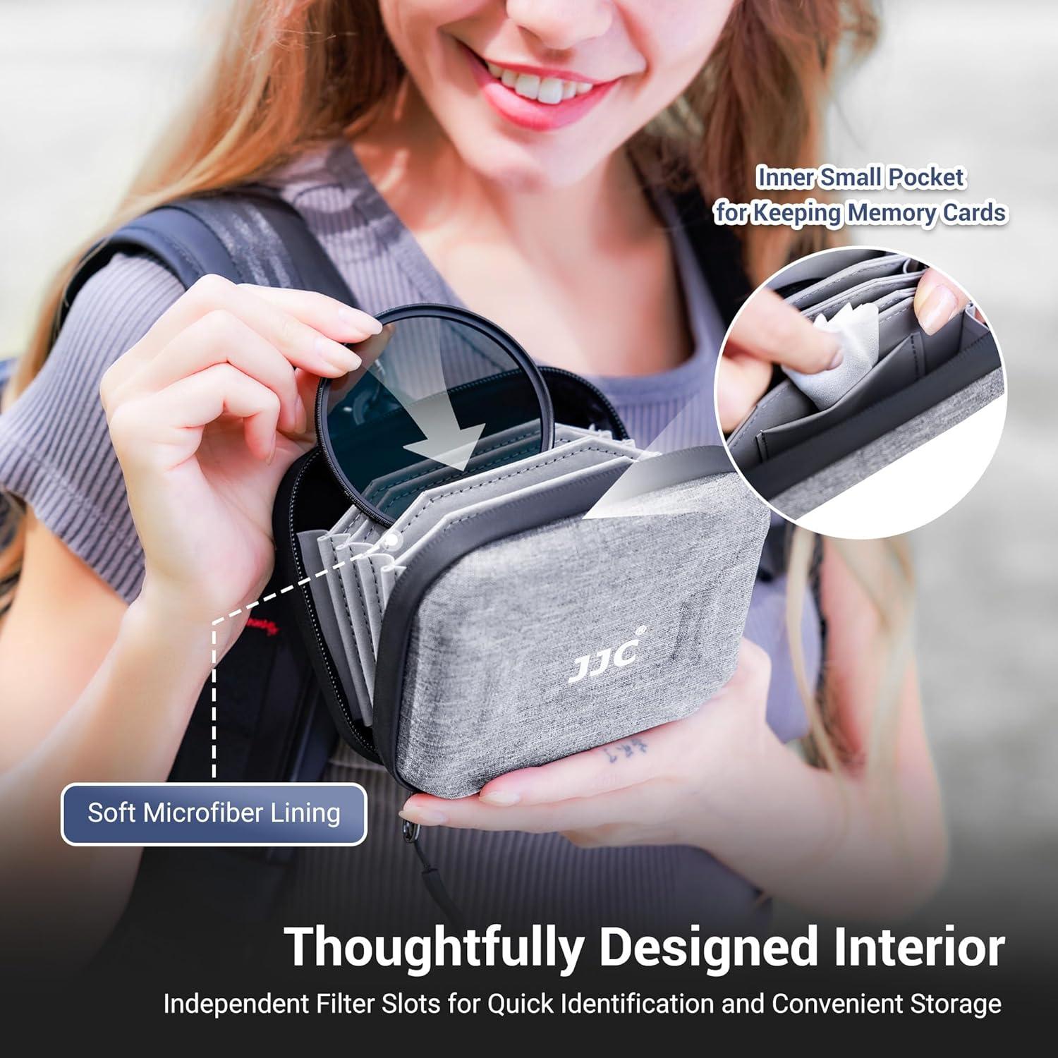 Funda de Filtro Duro JJC FP-K4-U3 para 4 Filtros 95mm