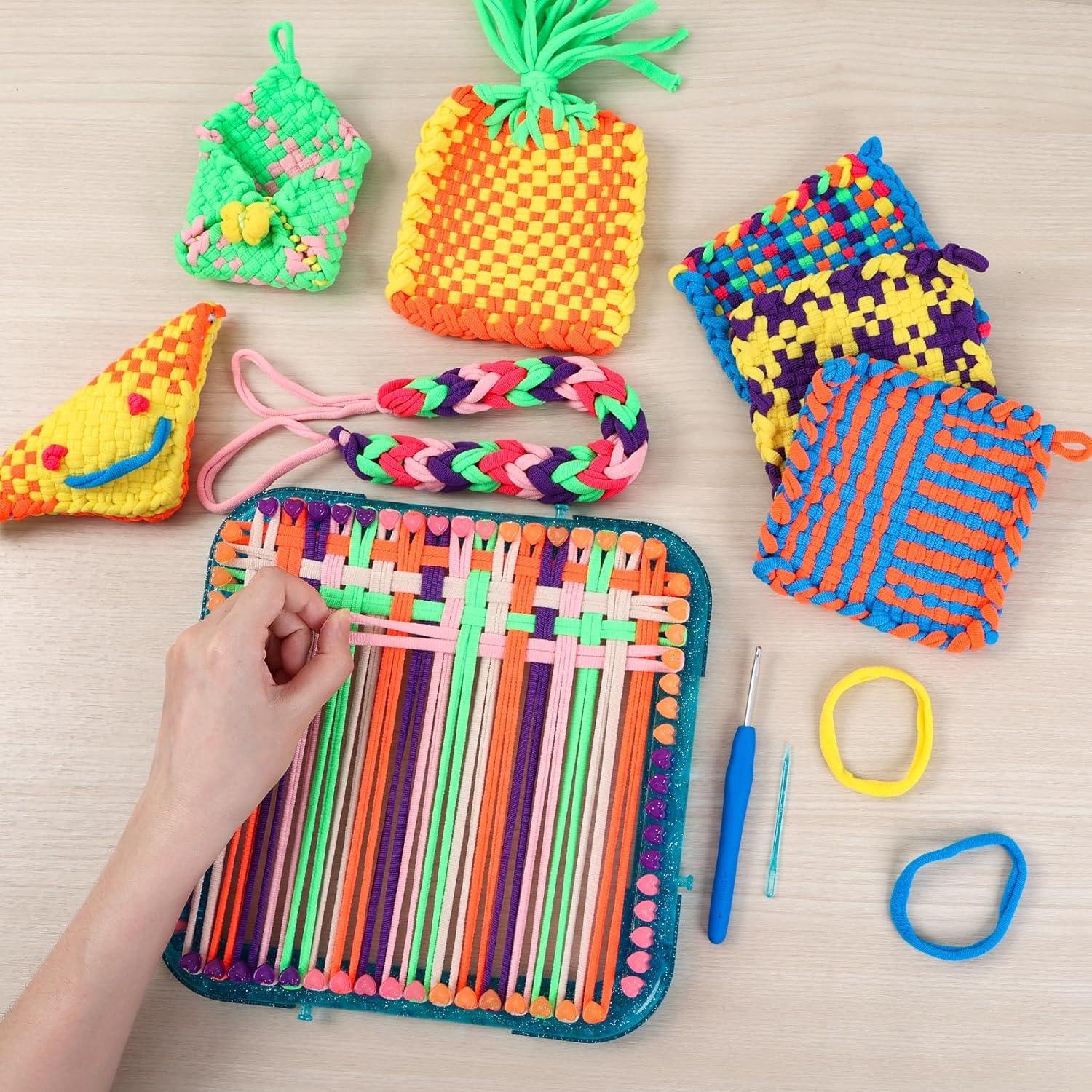 Kit de Telar de Tejer IQKidz para Manualidades - 224 Bucles