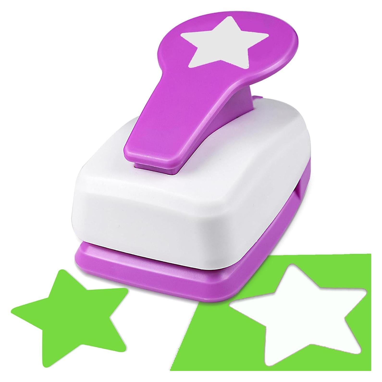 Perforadora de Papel HKKYO Estrella 5.08 cm para Manualidades