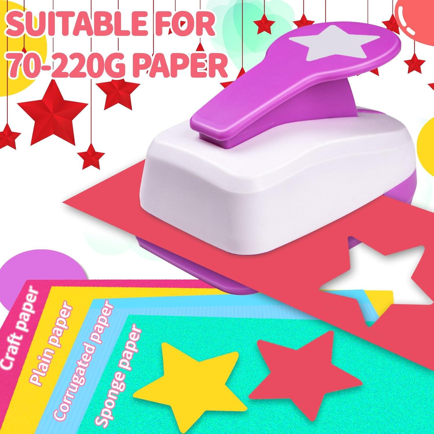 Perforadora de Papel HKKYO Estrella 5.08 cm para Manualidades