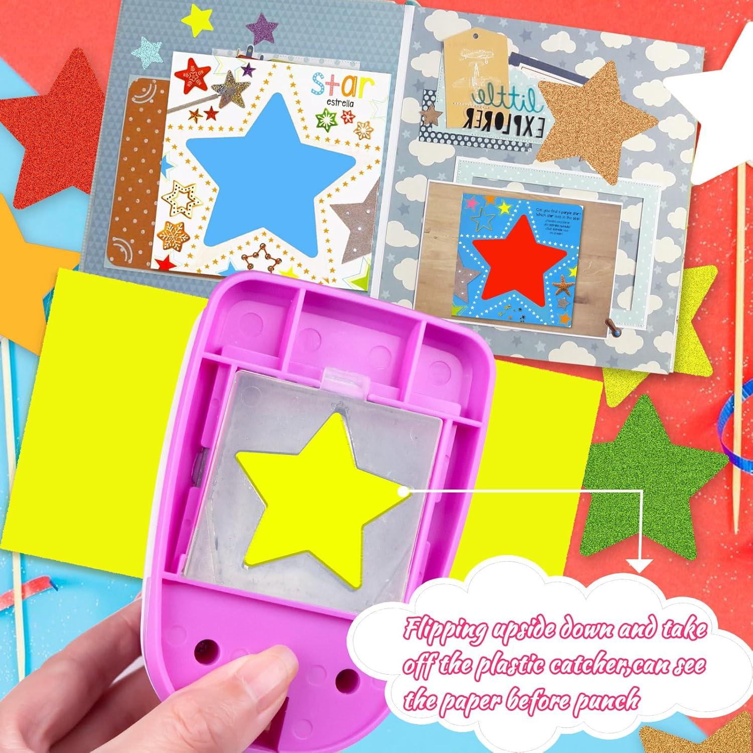 Perforadora de Papel HKKYO Estrella 5.08 cm para Manualidades