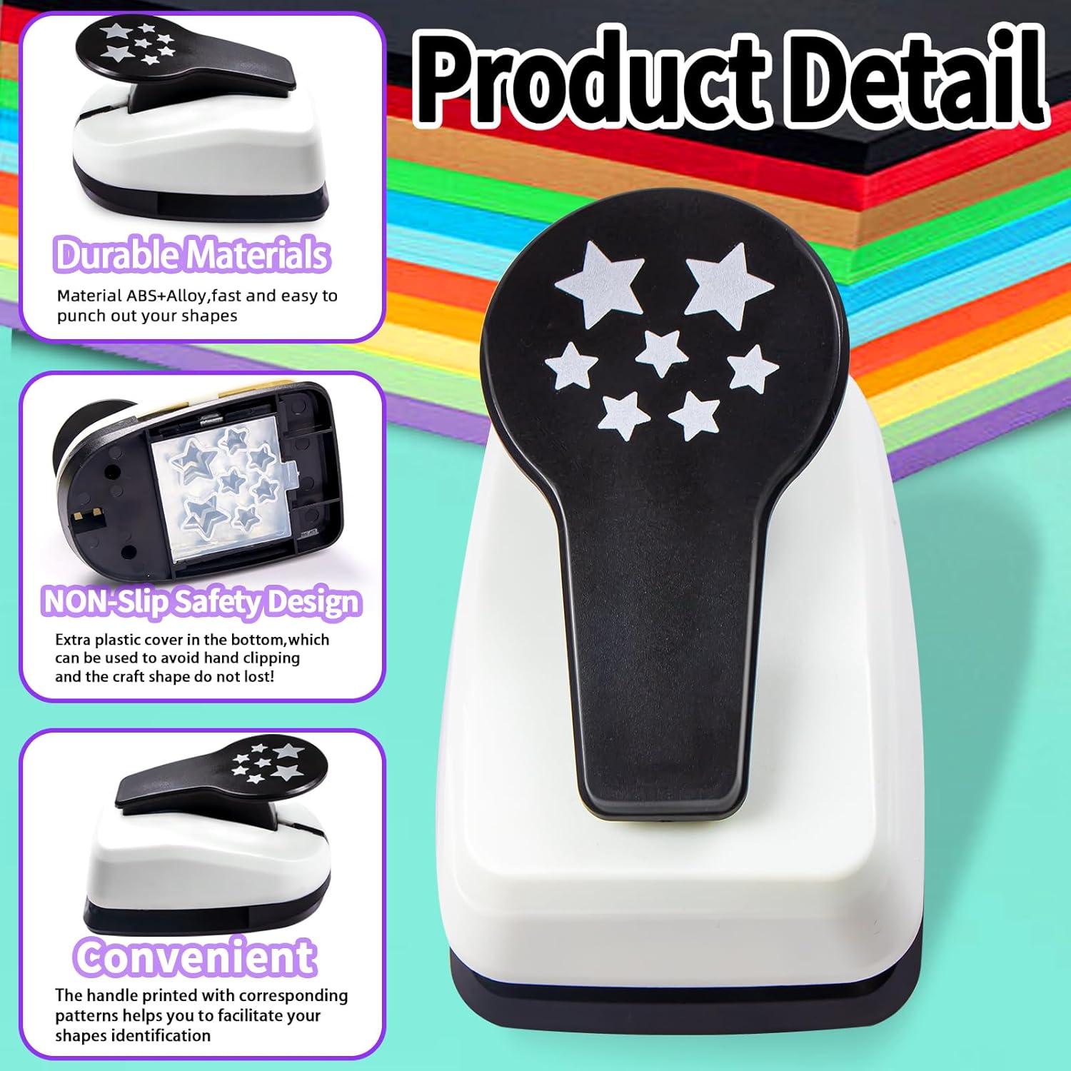 Perforadora de Papel de Estrella HKKYO LP-20-7 5.08 cm