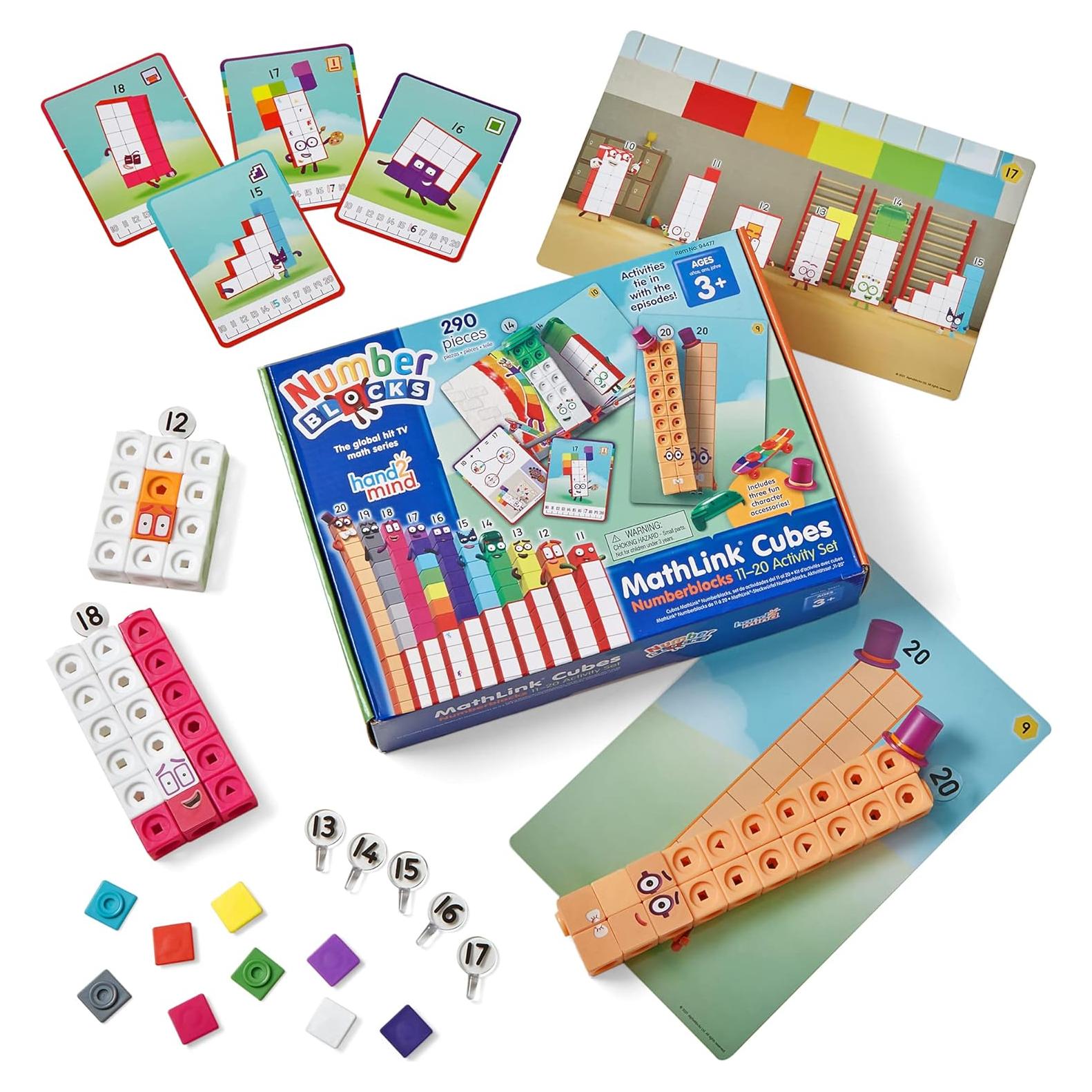 Set de Actividades MathLink Numberblocks 11-20 hand2mind