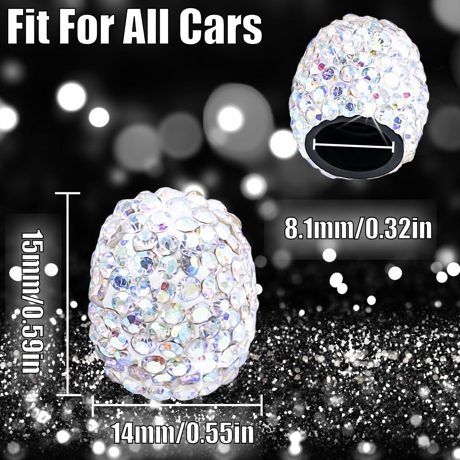 4 Tapas de Válvula de Neumático MEAJOO Colorido Universal