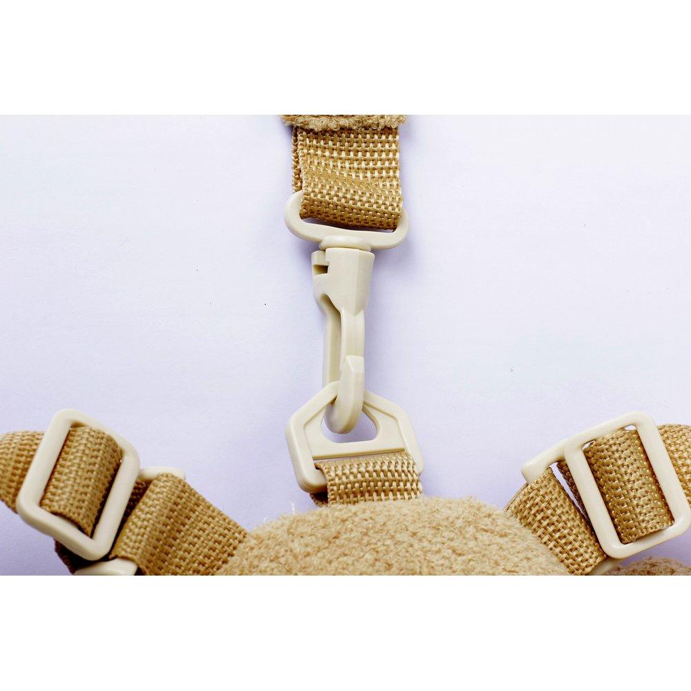 Mochila con Arnés de Seguridad Berhapy León Amarillo 30x17cm