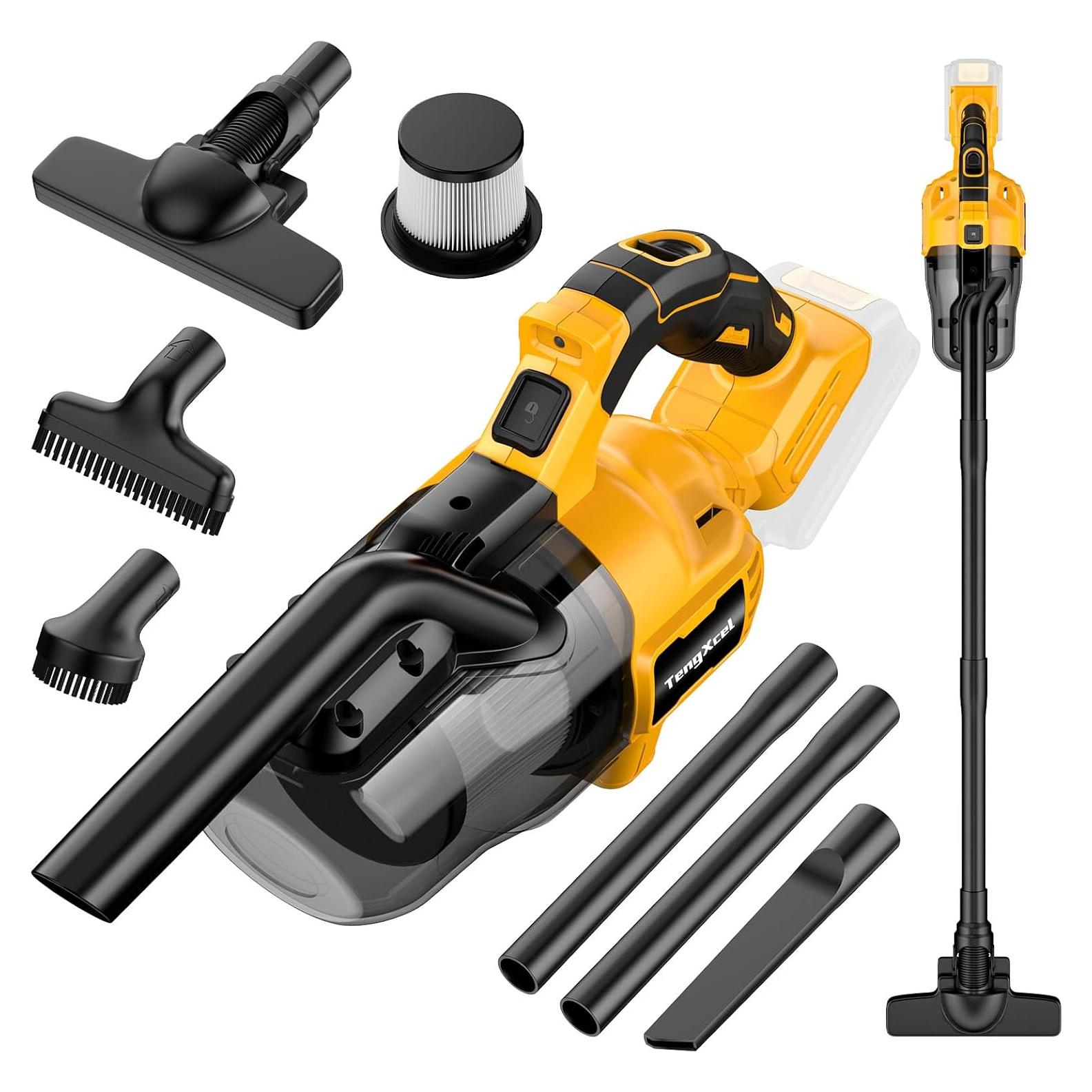 Aspiradora Inalámbrica Dewalt 20V MAX con Filtro HEPA 2L