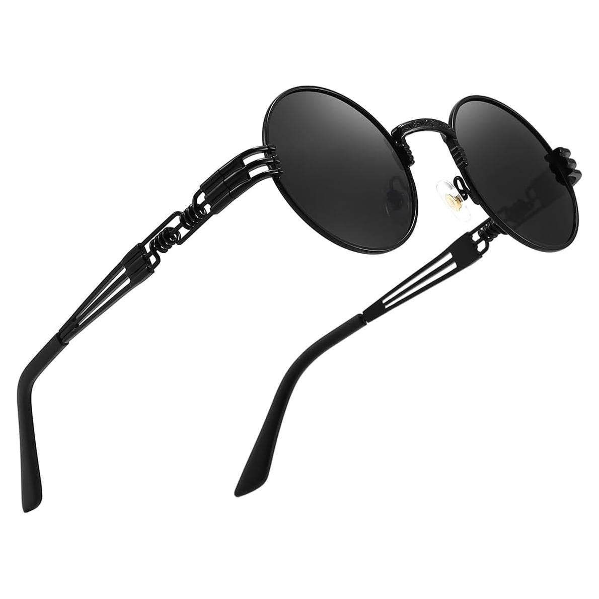 Gafas de sol redondas Steampunk Glclrs - Protección UV