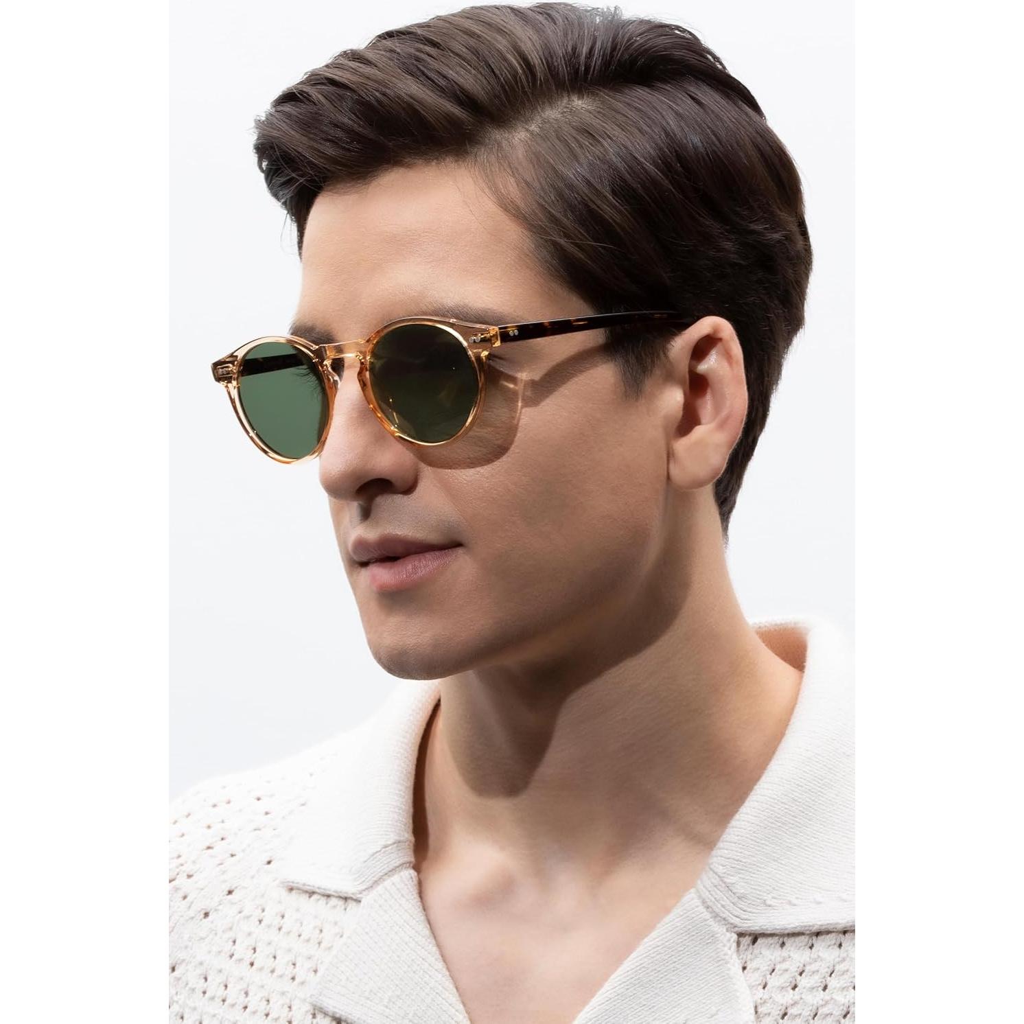 Gafas de sol redondas CARFIA con protección UV polarizada