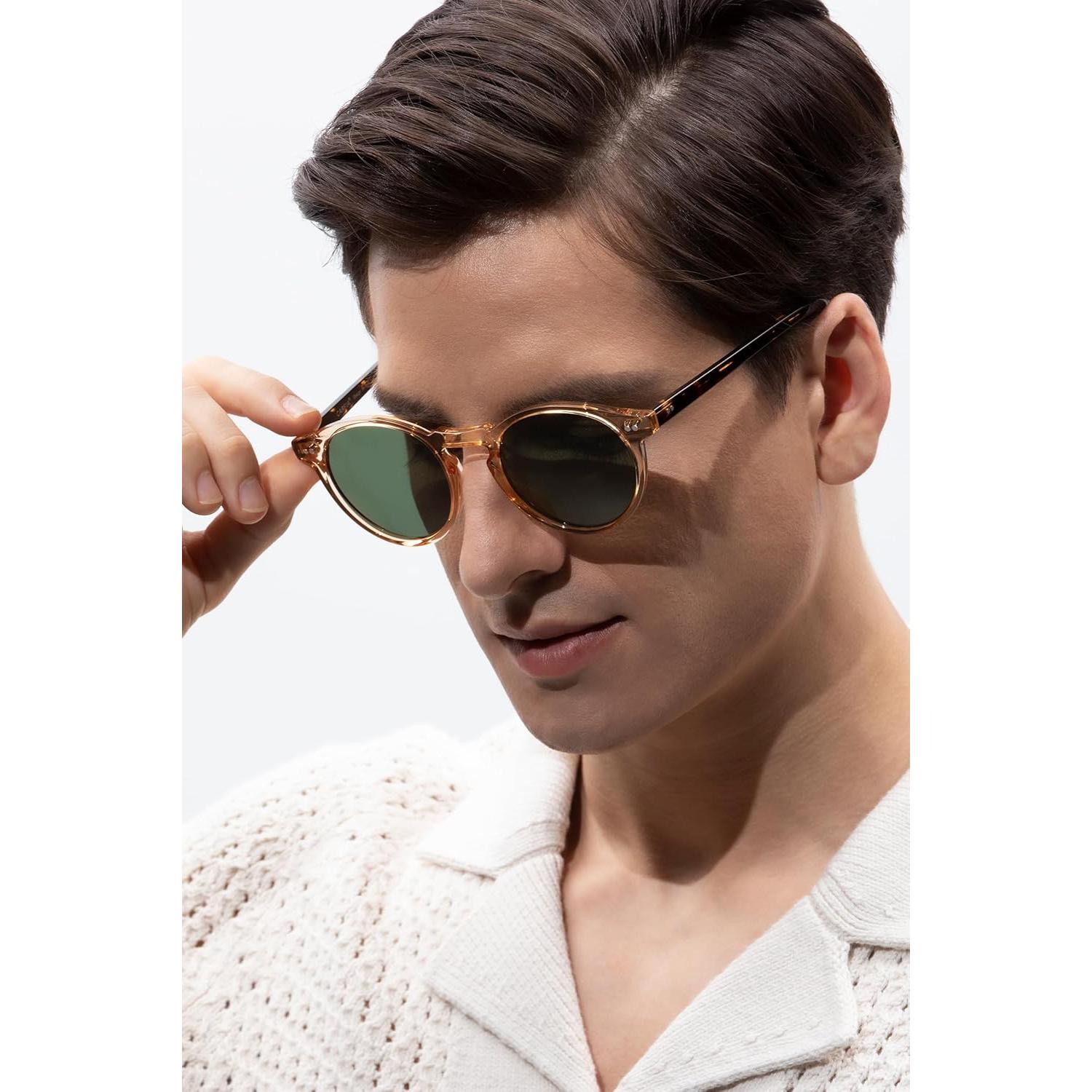 Gafas de sol redondas CARFIA con protección UV polarizada