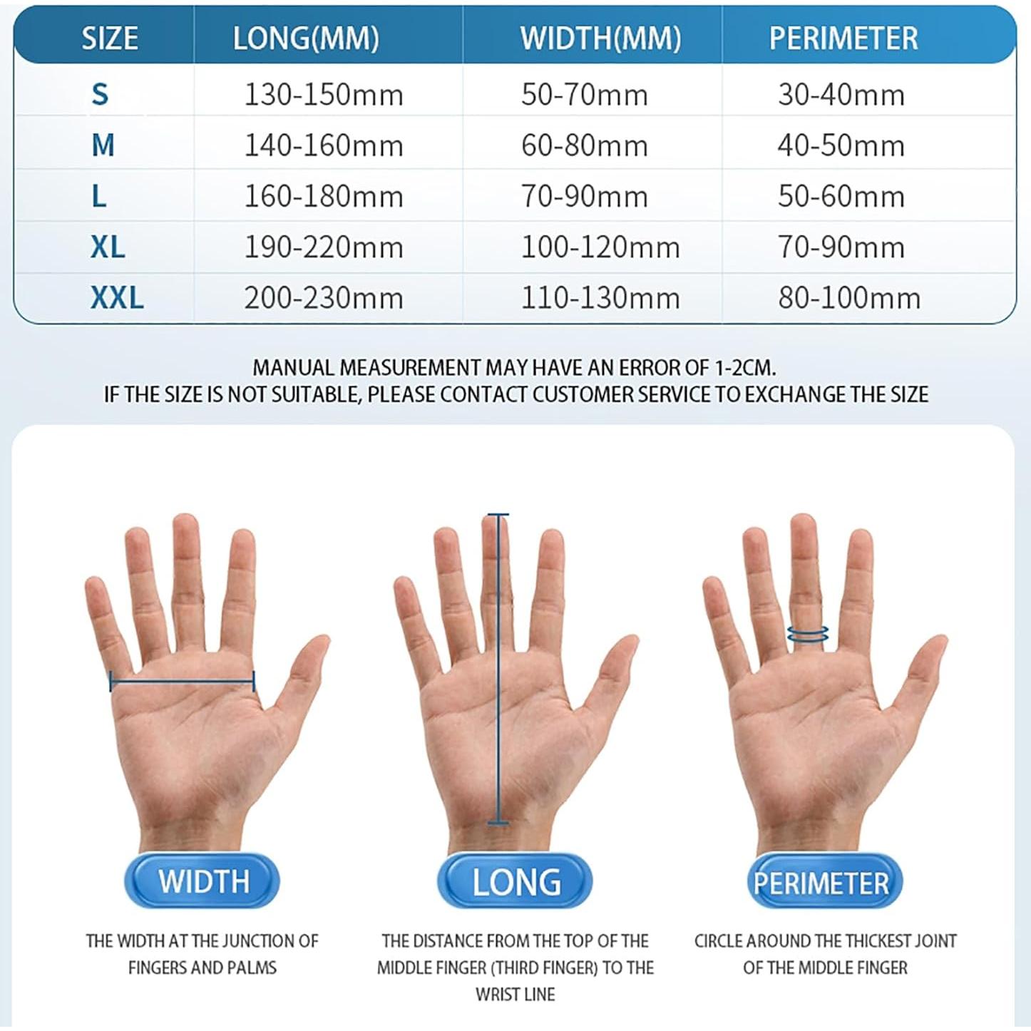 Guantes Robóticos de Rehabilitación OUOQNUE, Grande, 9 Niveles