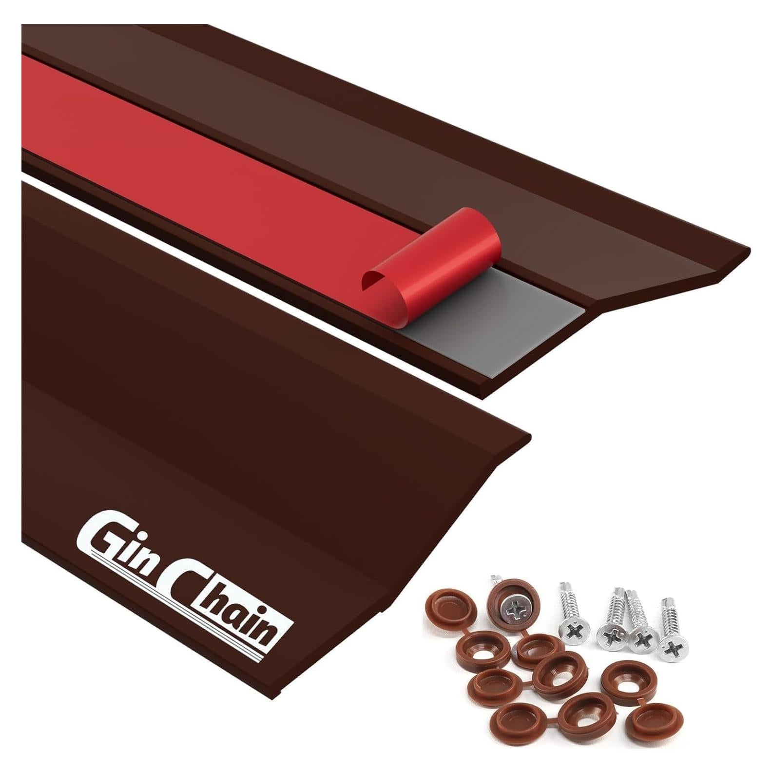 Sello de Puerta de Garaje Ginchain 10.97m Impermeable Marrón