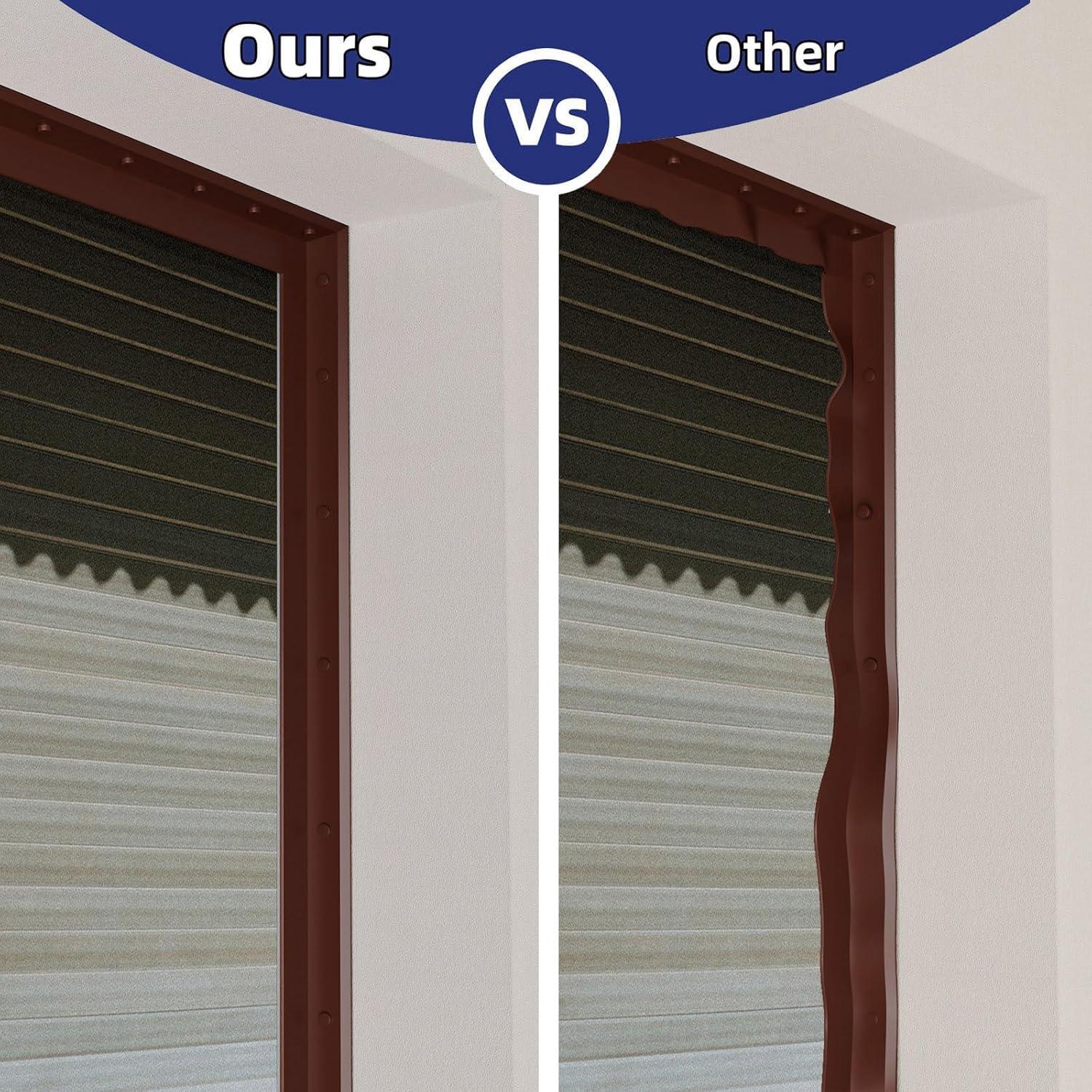 Sello de Puerta de Garaje Ginchain 10.97m Impermeable Marrón