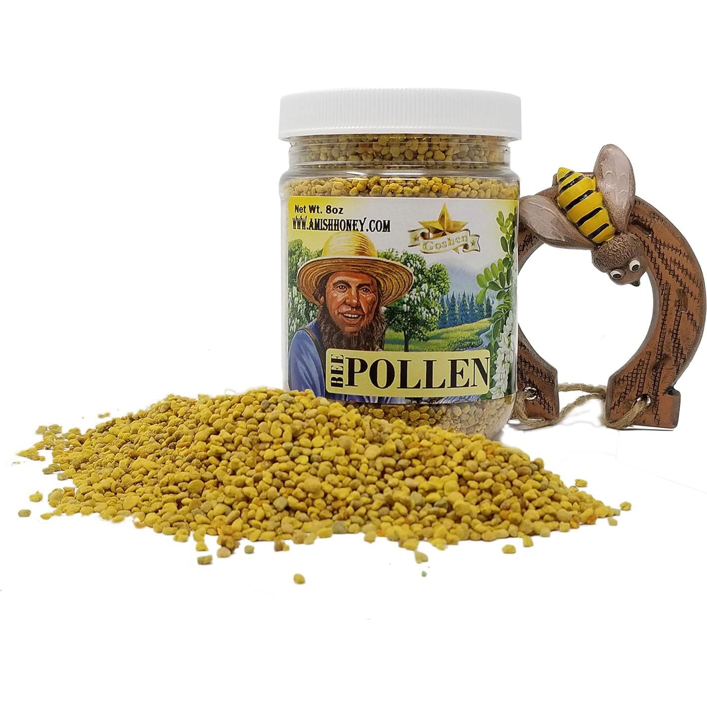 Gránulos de Polen de Abeja Crudo Goshen 227 g - 100% Puro