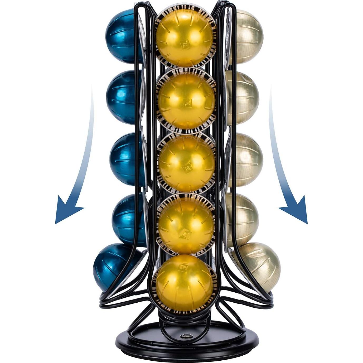 Soporte Giratorio para Cápsulas Flagship Nespresso 20 Cápsulas